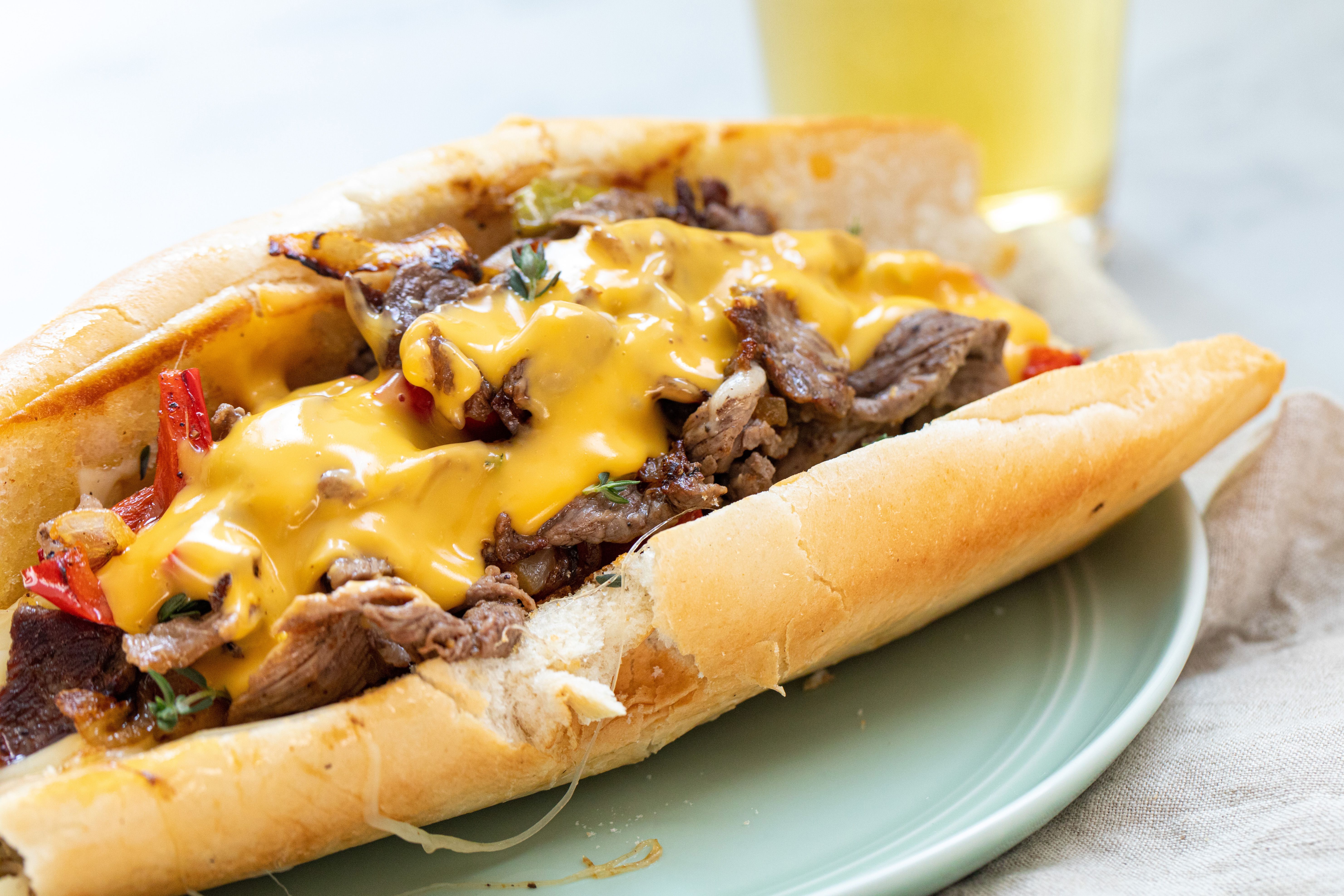 Make Philly Cheesesteaks at Home!