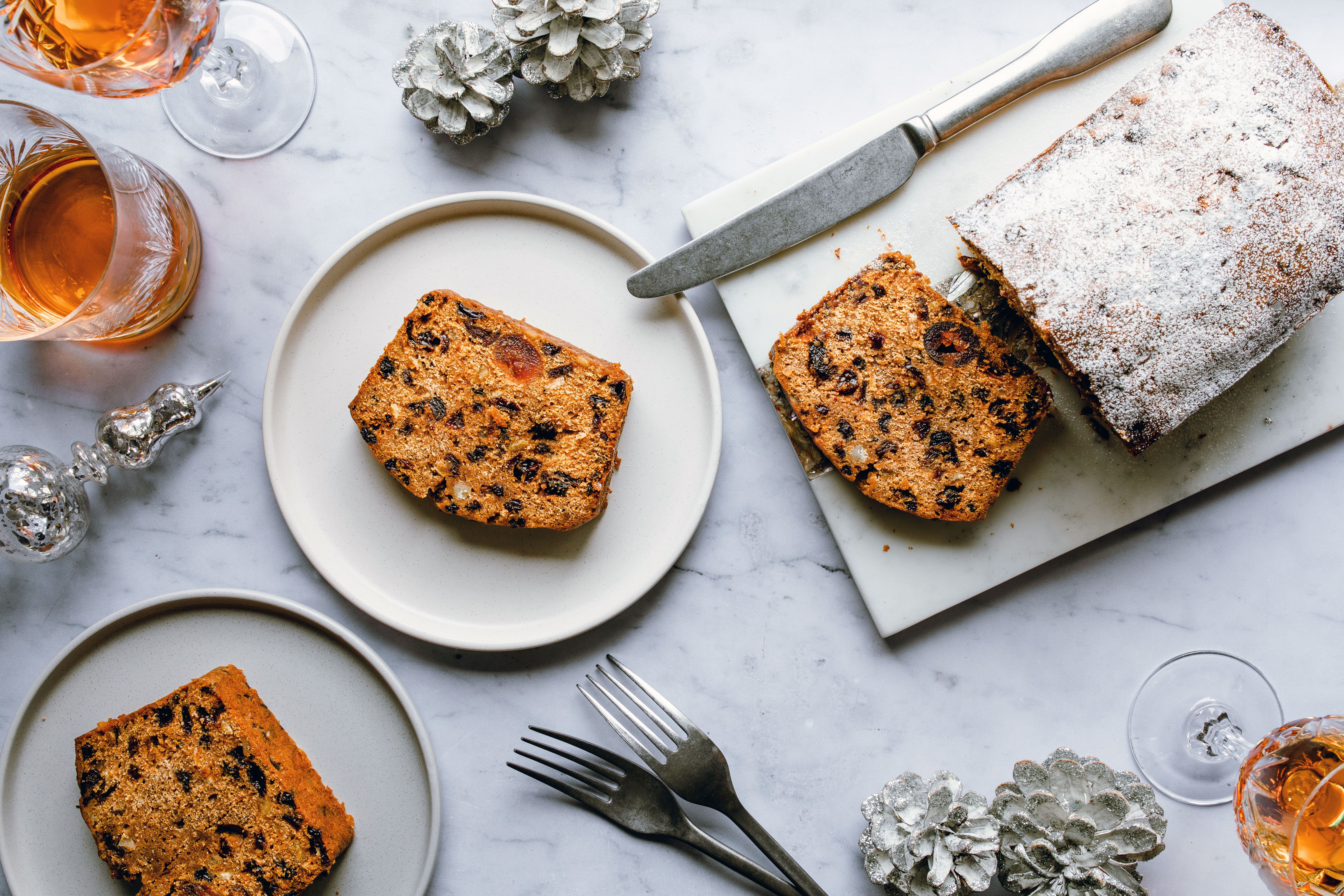 Spiced Fruitcake With Brandy