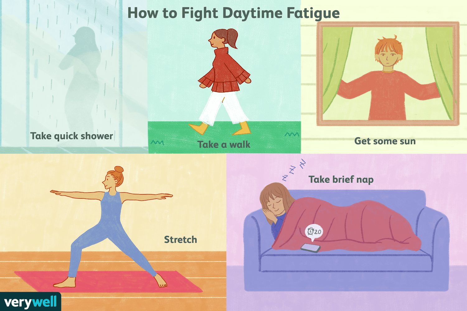 5 ways to fight daytime fatigue