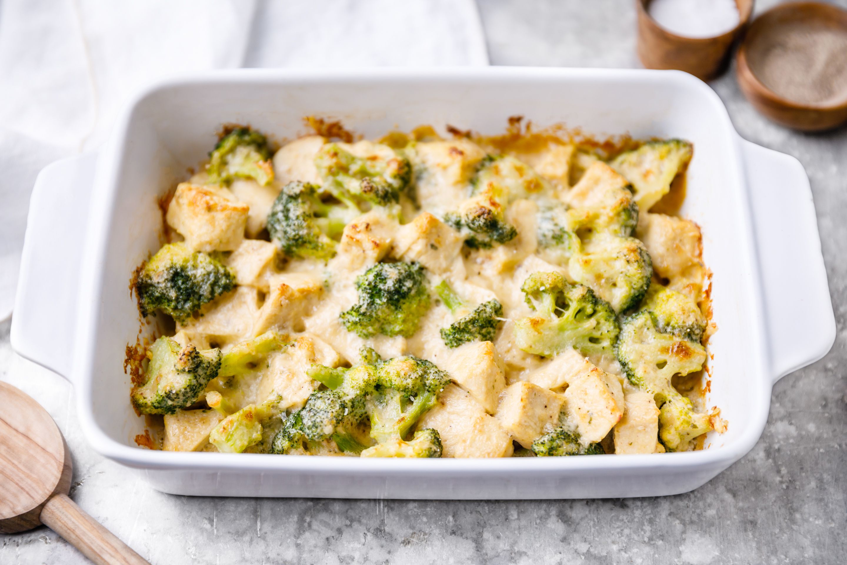 The Easiest Chicken Broccoli Casserole