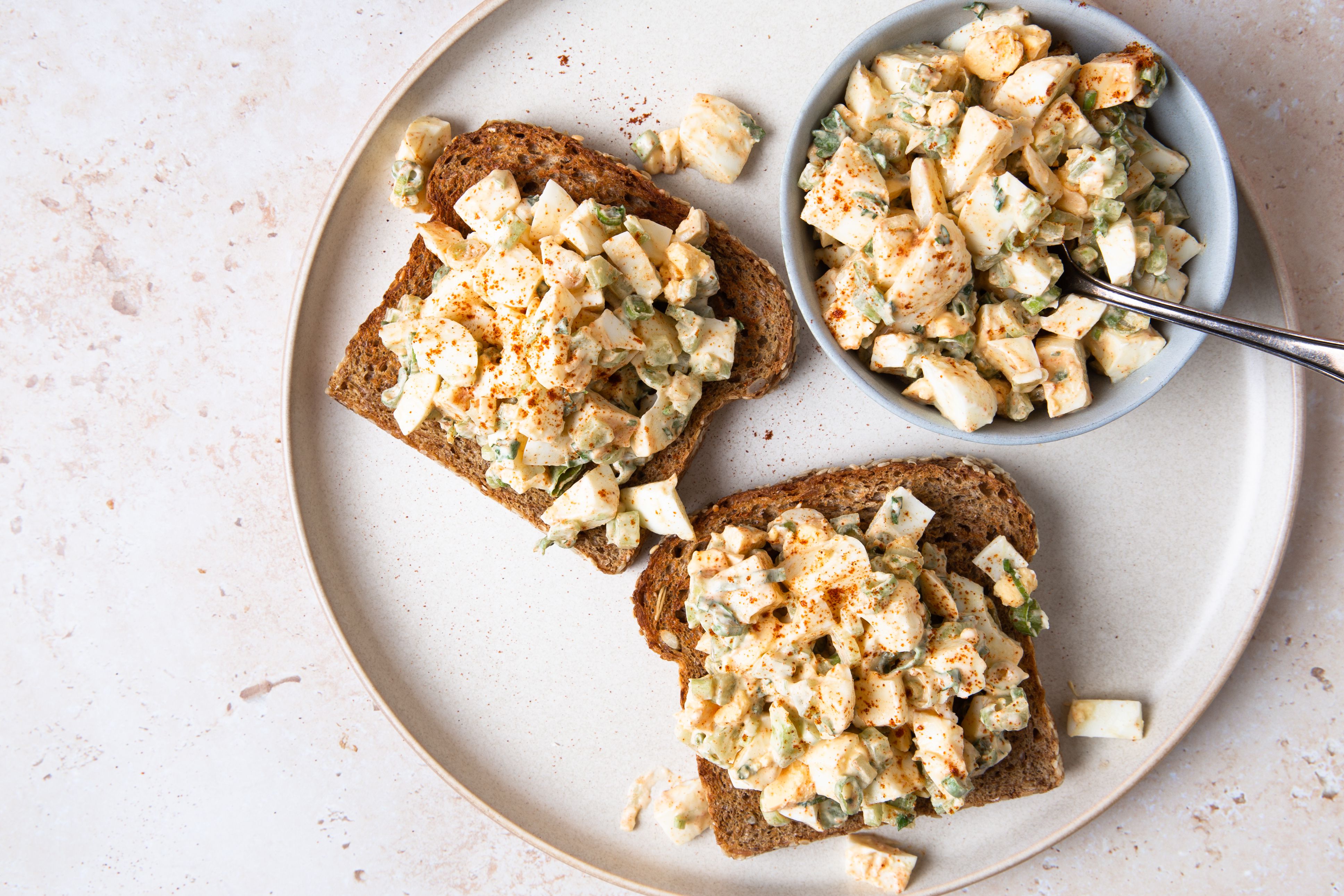 A Creamy Egg Salad That Skips the Mayo