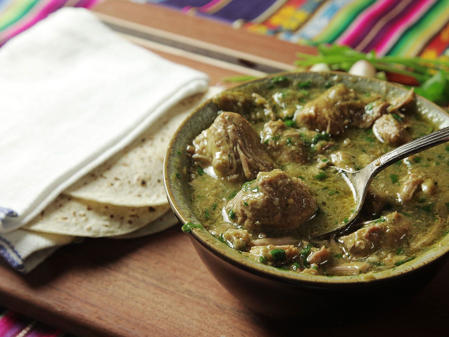 Easy Pressure Cooker Pork Chile Verde