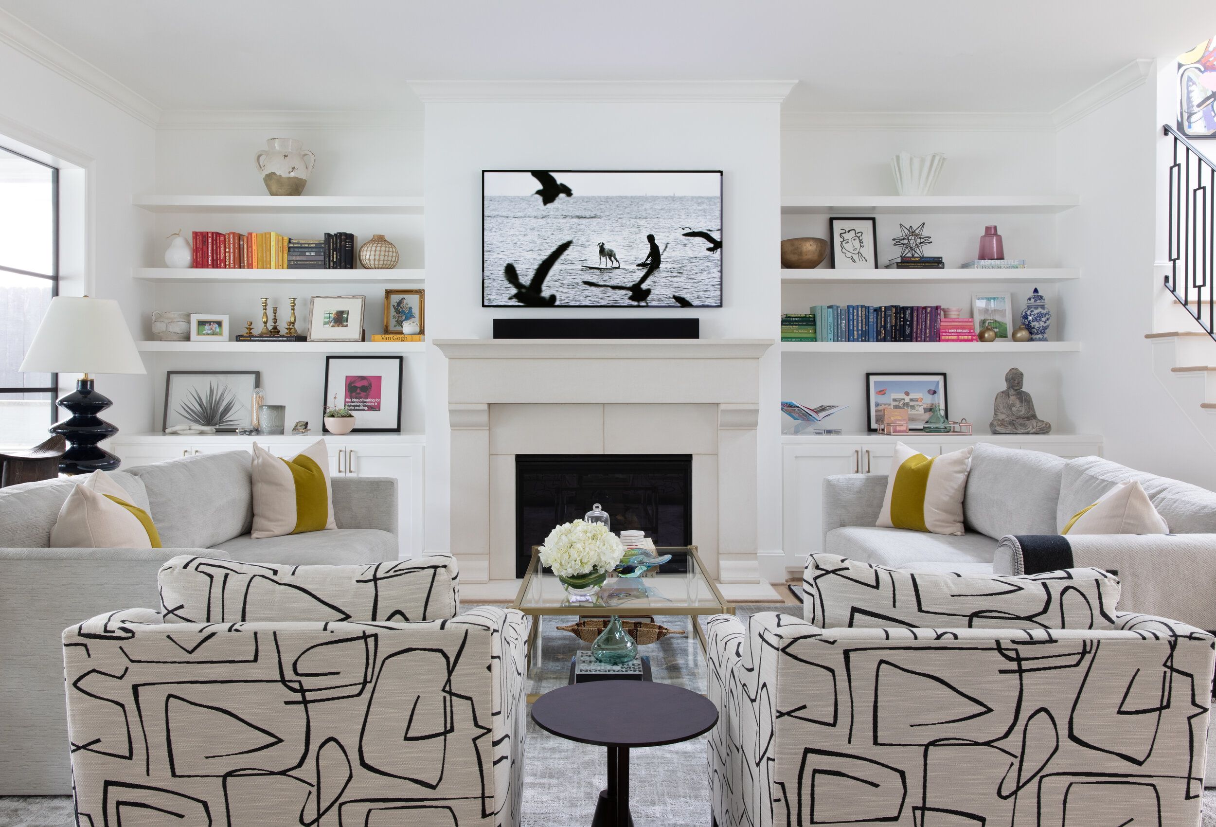These Beautiful Living Rooms Will Make You Want Built-in Shelving