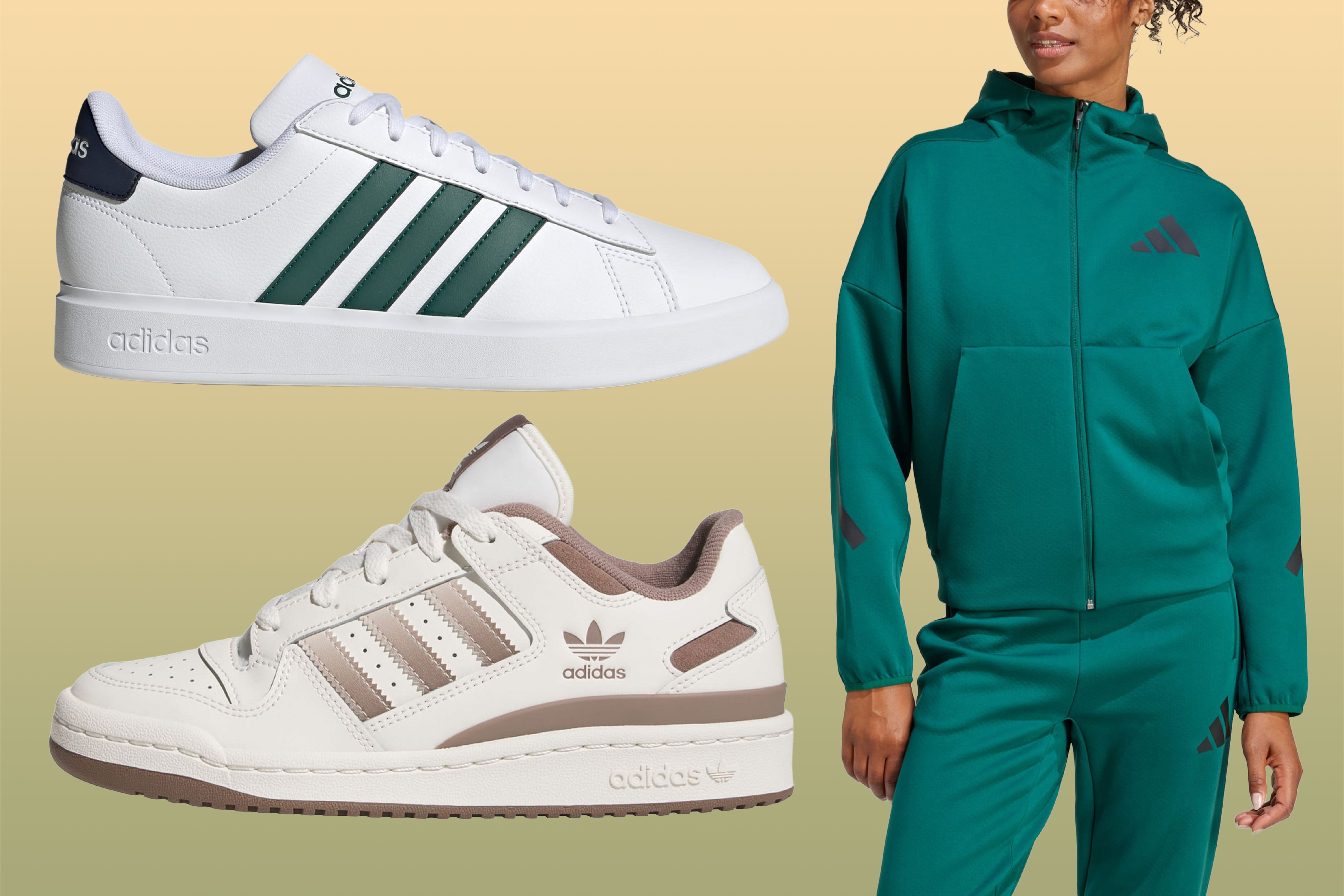 Adidas Activewear, Comfy Sneakers and More Are on Sale for Up to 50% Off
