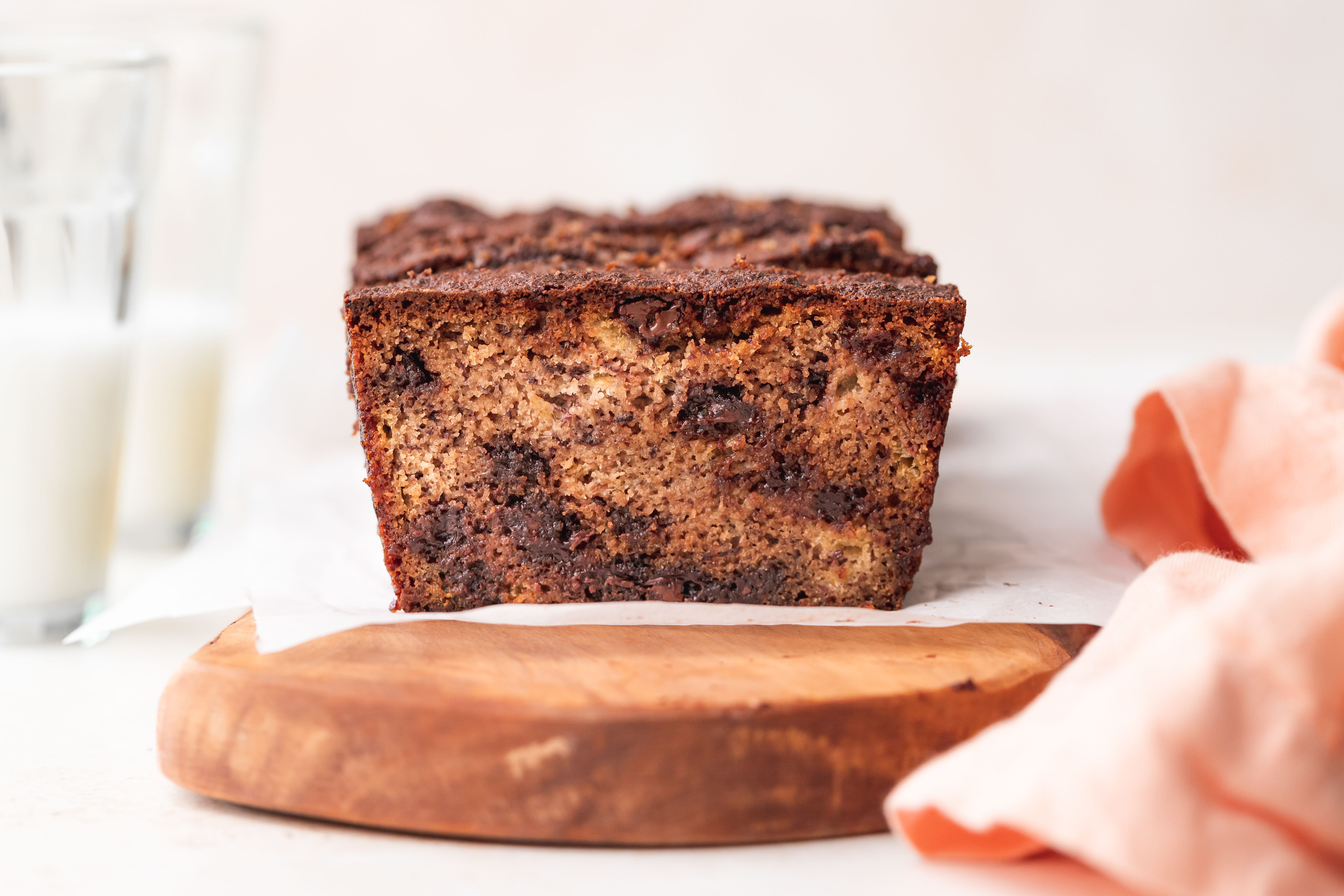 Almond Flour Chocolate Chip Banana Bread