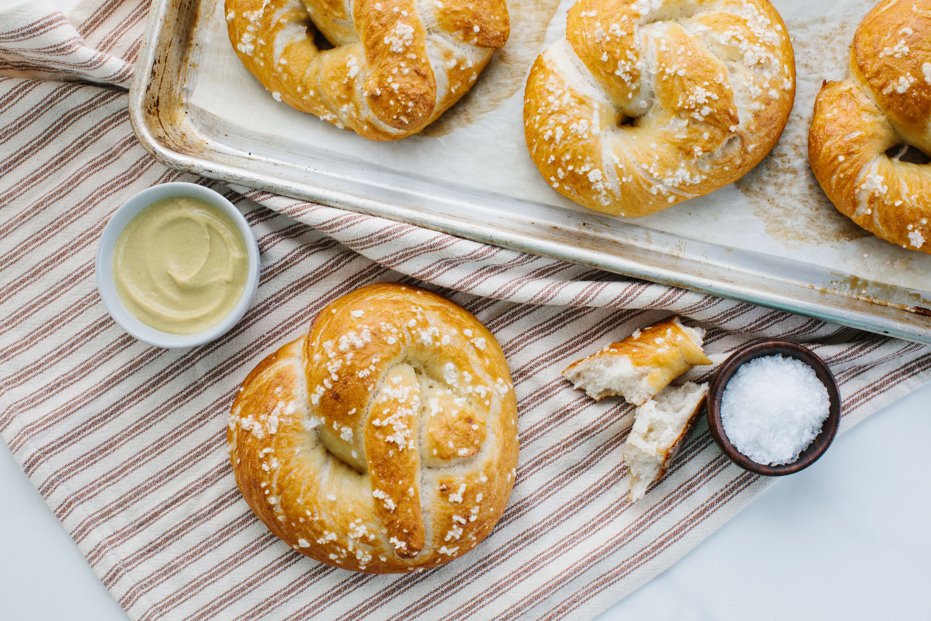 Sourdough Pretzels