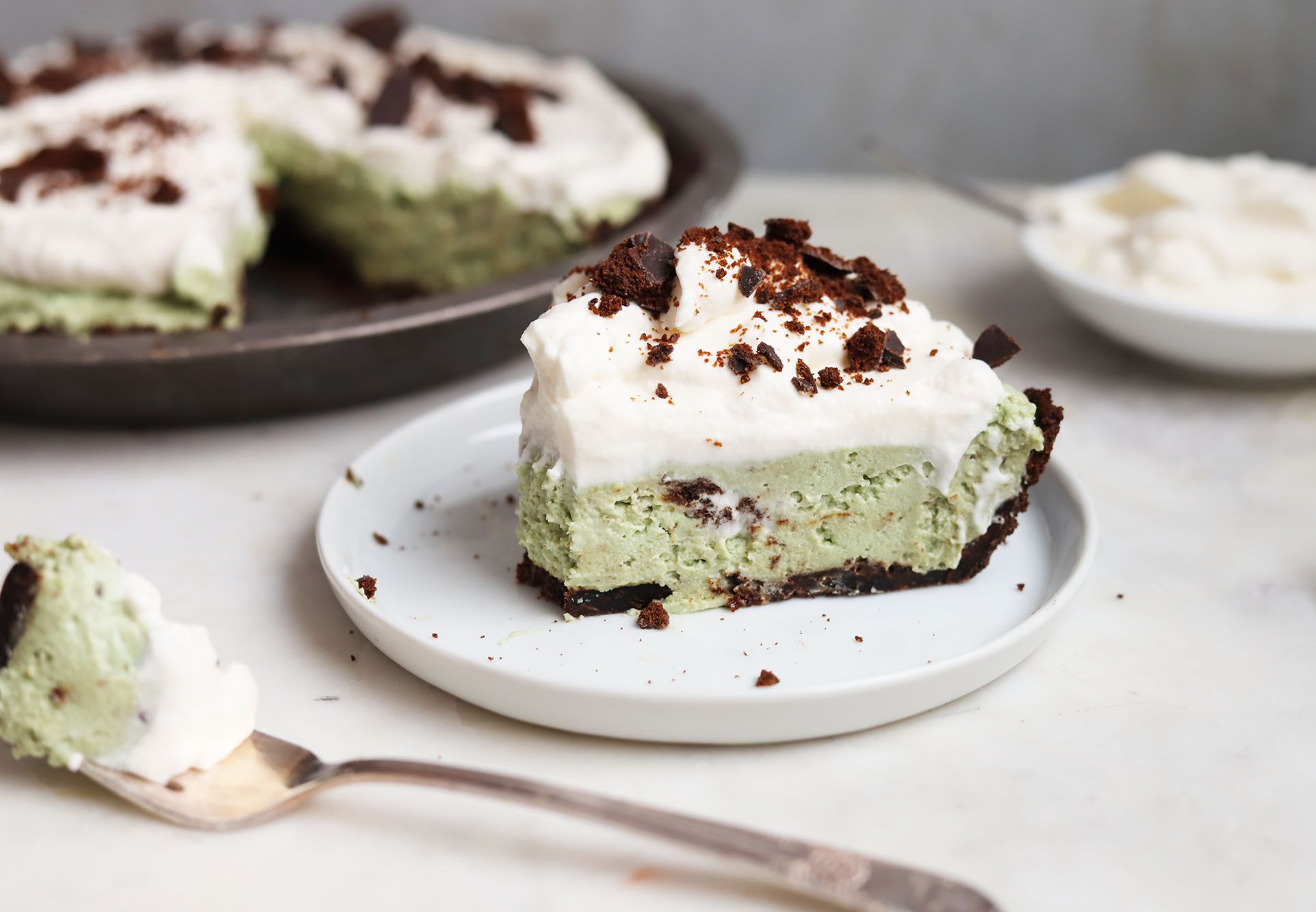 Mint Cookie Pie