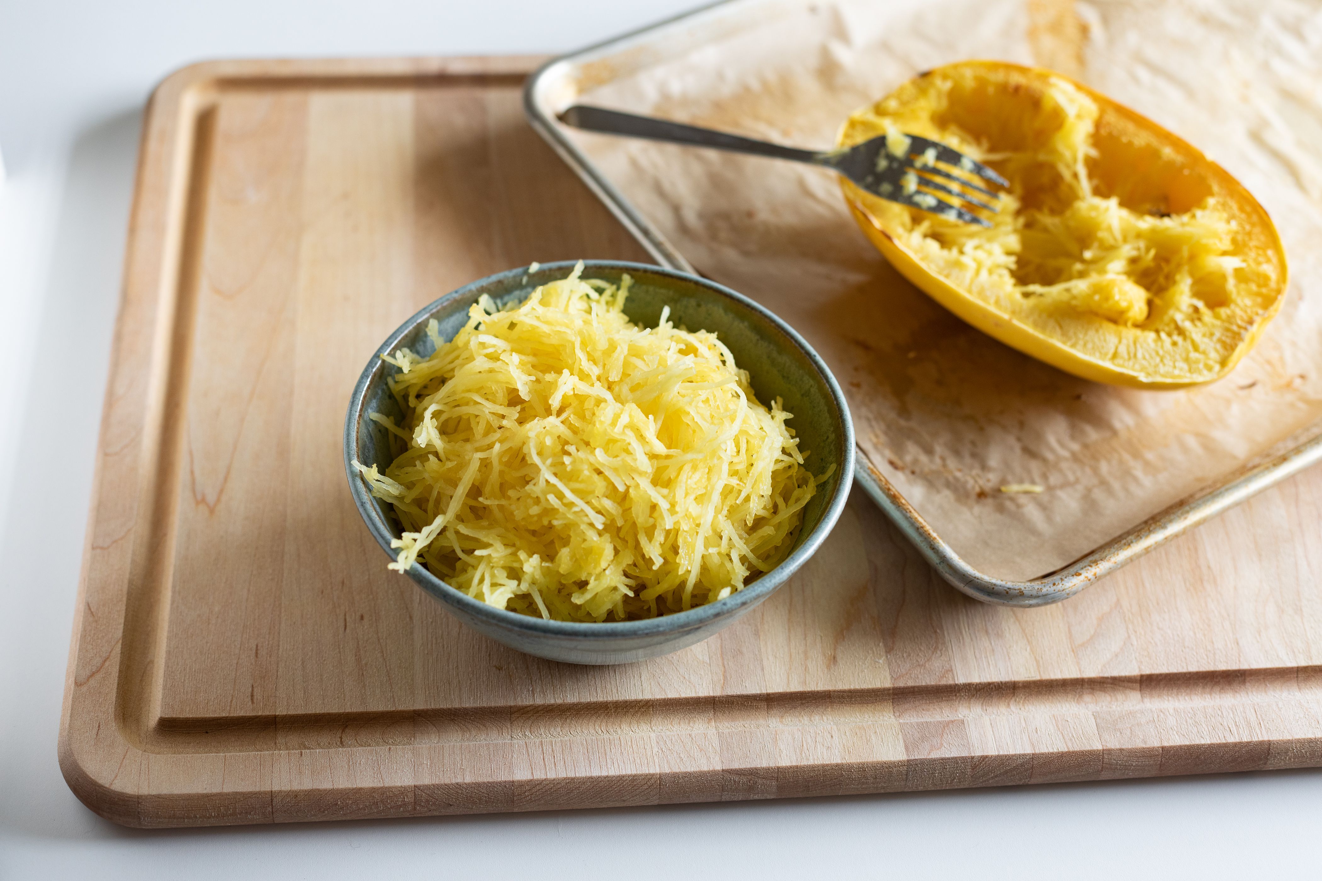 How to Cut and Cook Spaghetti Squash