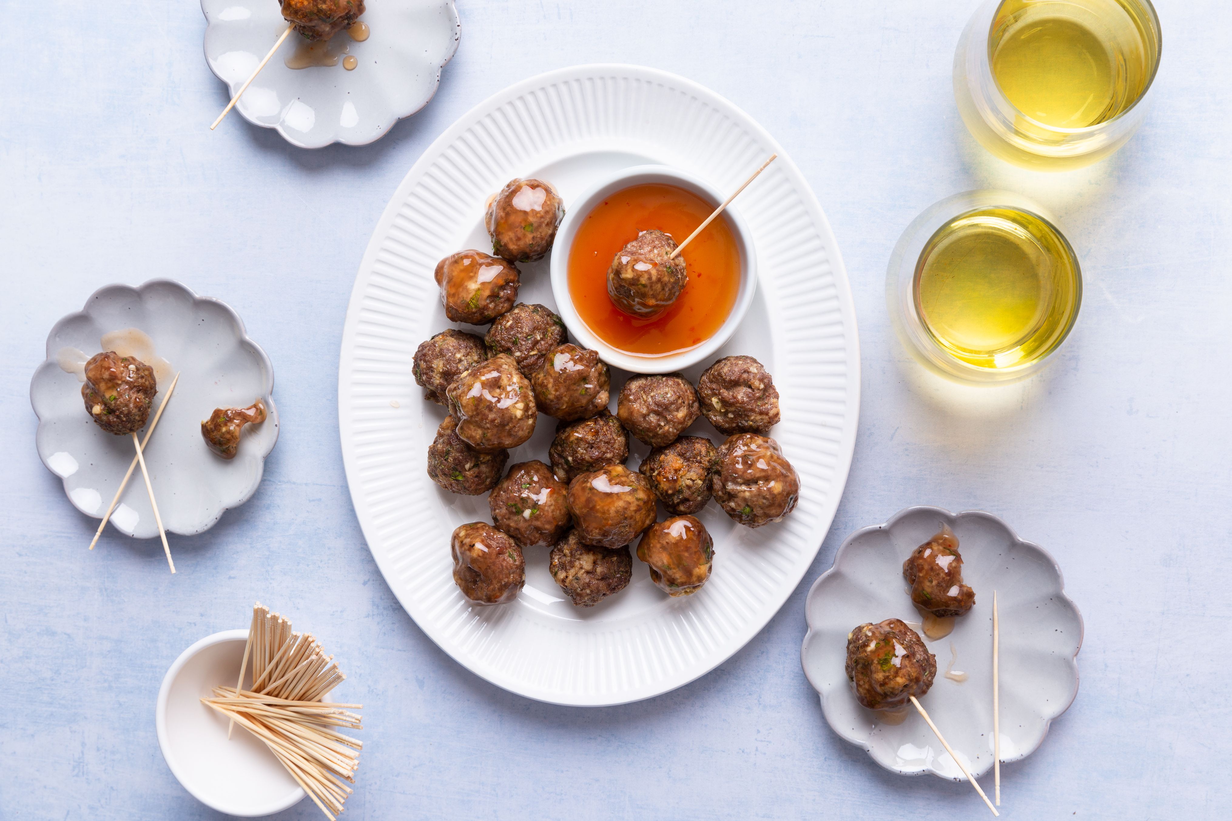 Herb and Garlic Meatballs