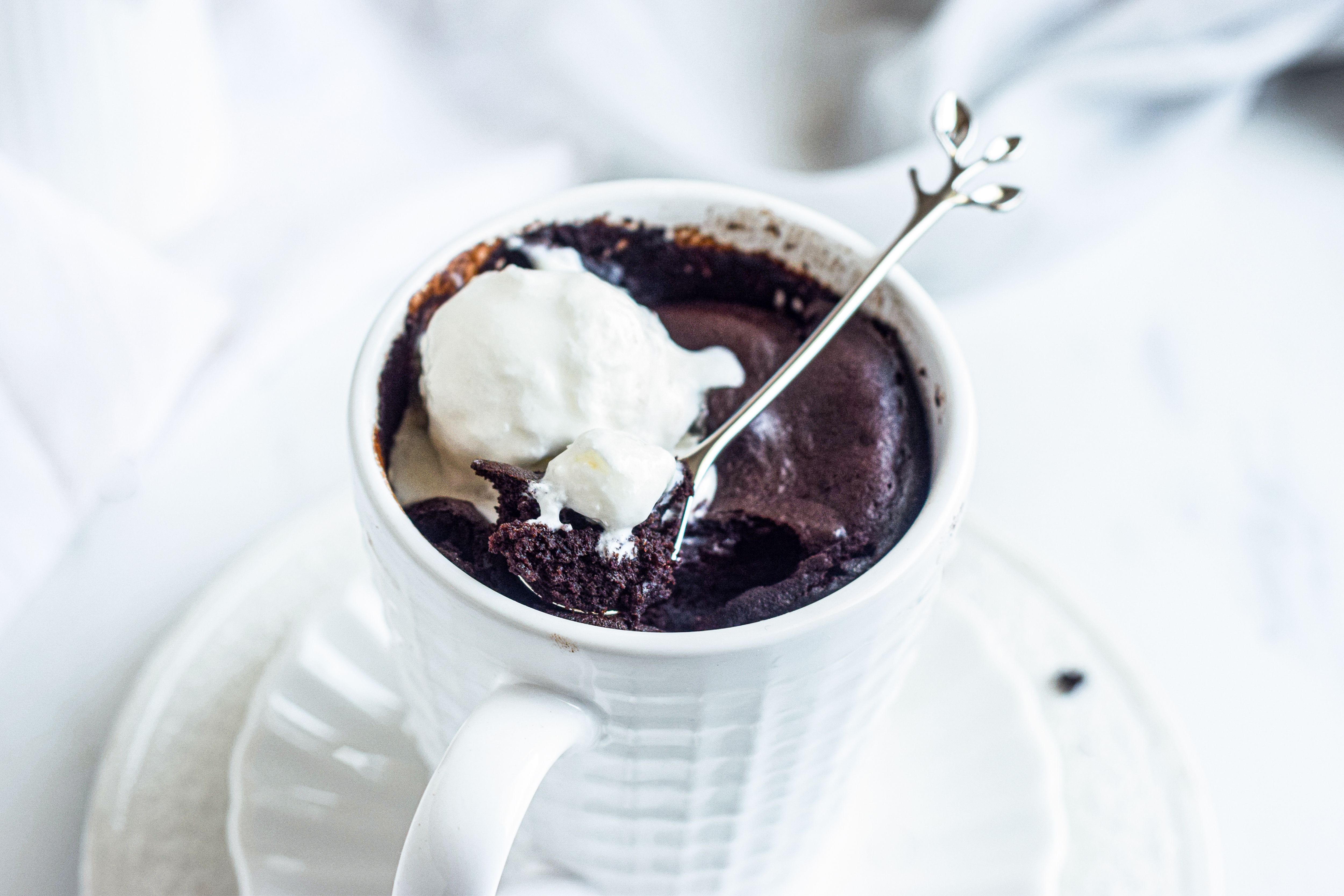 Microwave Brownie in a Mug