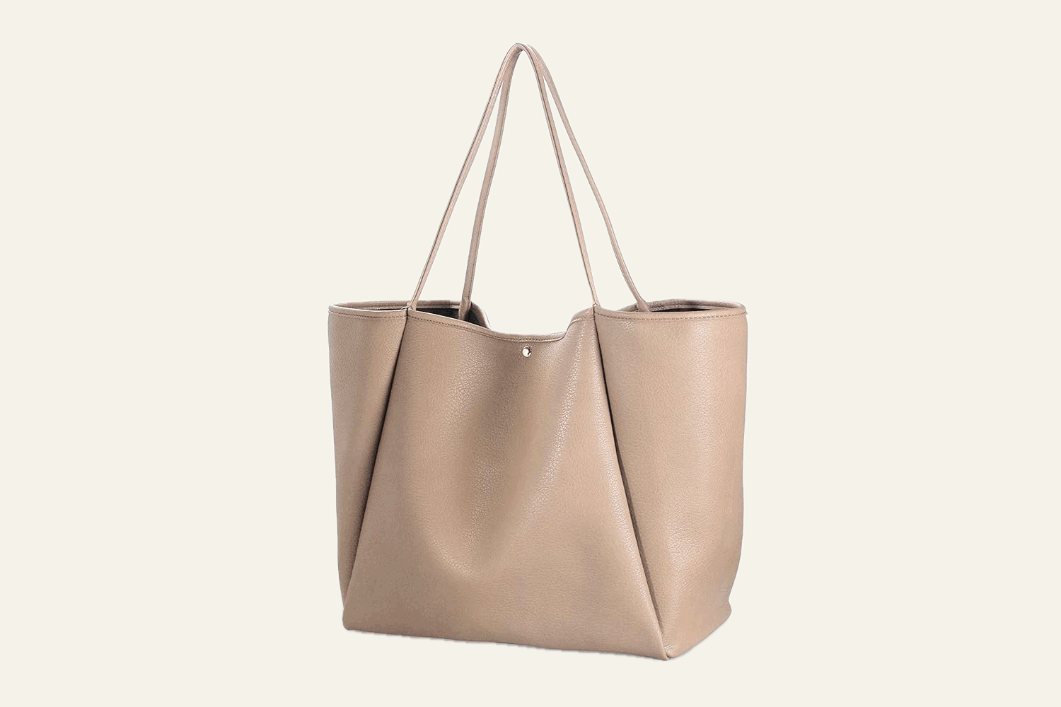 The Leather Tote Bag That Shoppers Say Is a 'Great Blend of Style and Function' Is Under $30