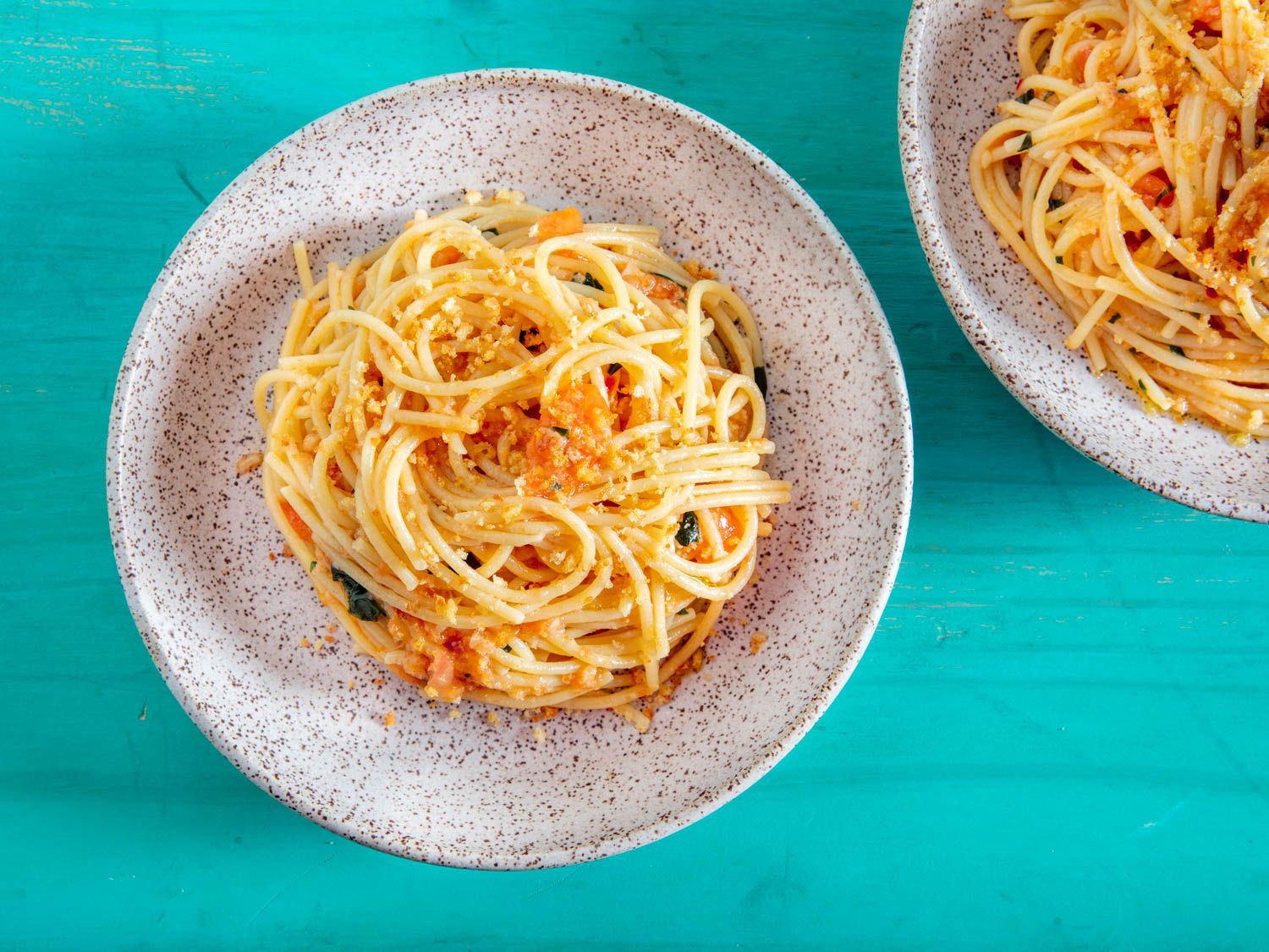 Sicilian-Style Spaghetti Alla Carrettiera