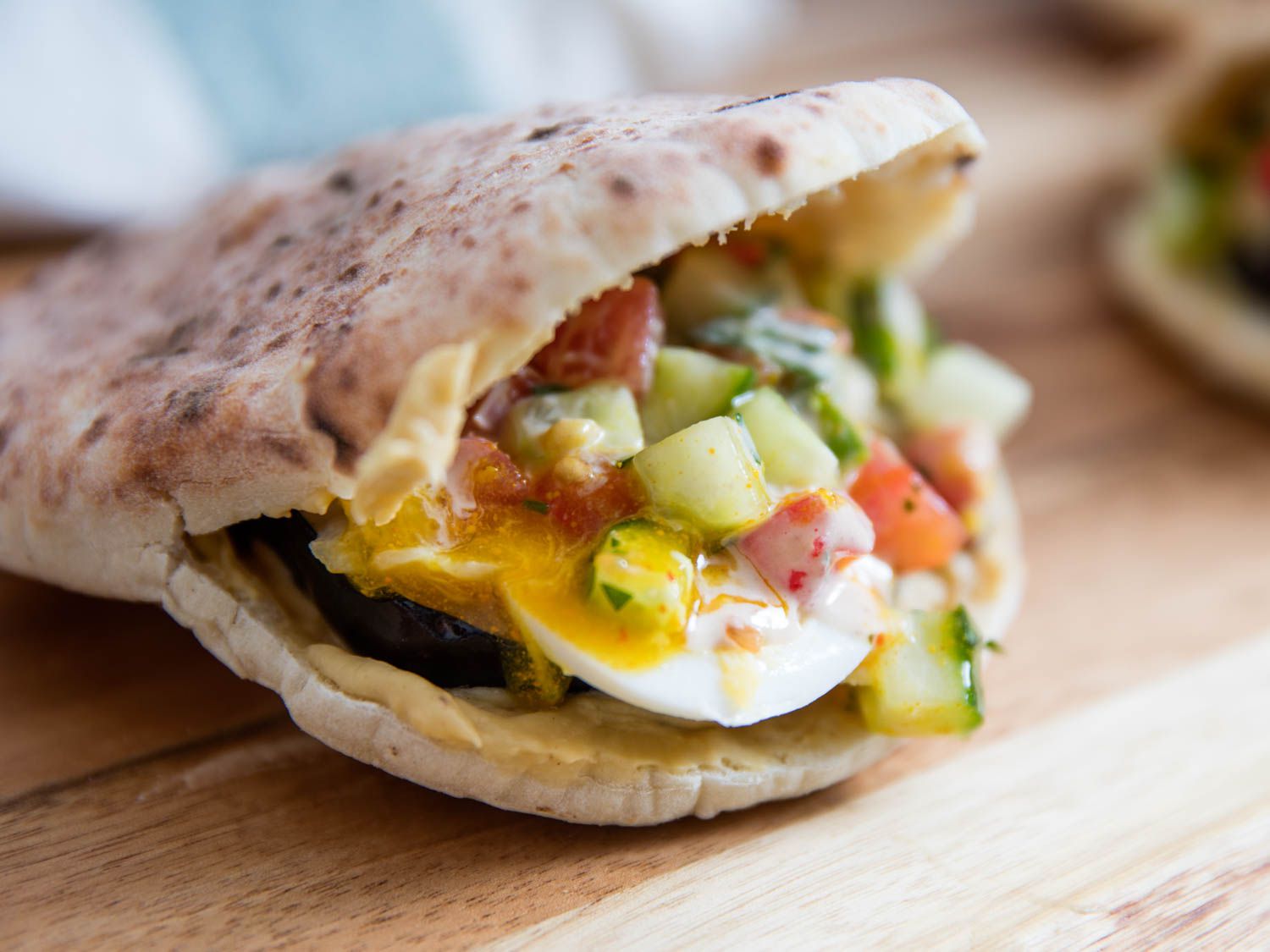 Sabich Sandwiches