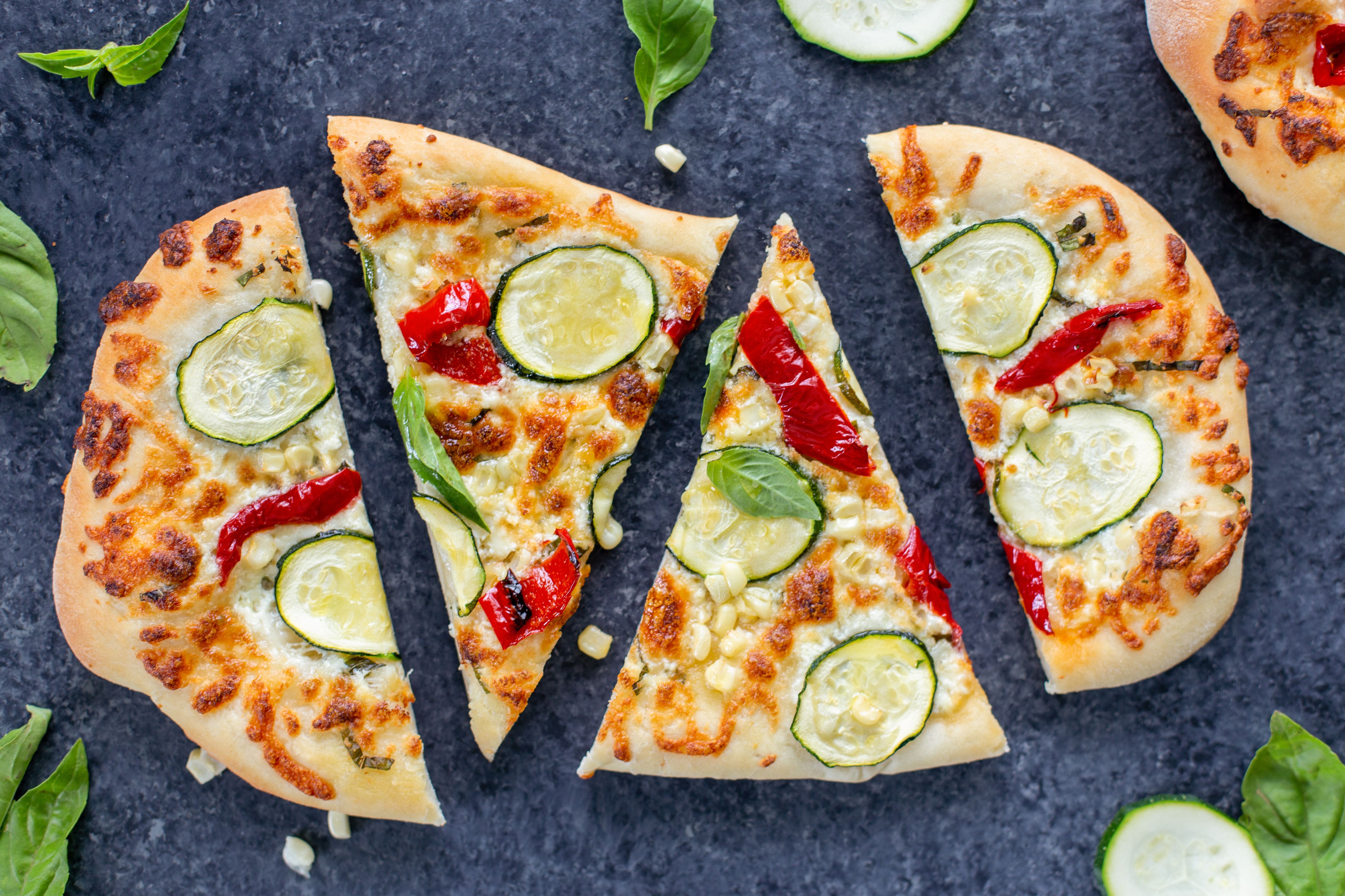 Summer Flatbread with Corn