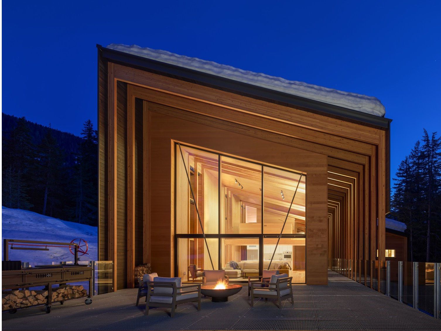 Wooden Prefab Cabin in the Forest is Off-Grid and Passive House