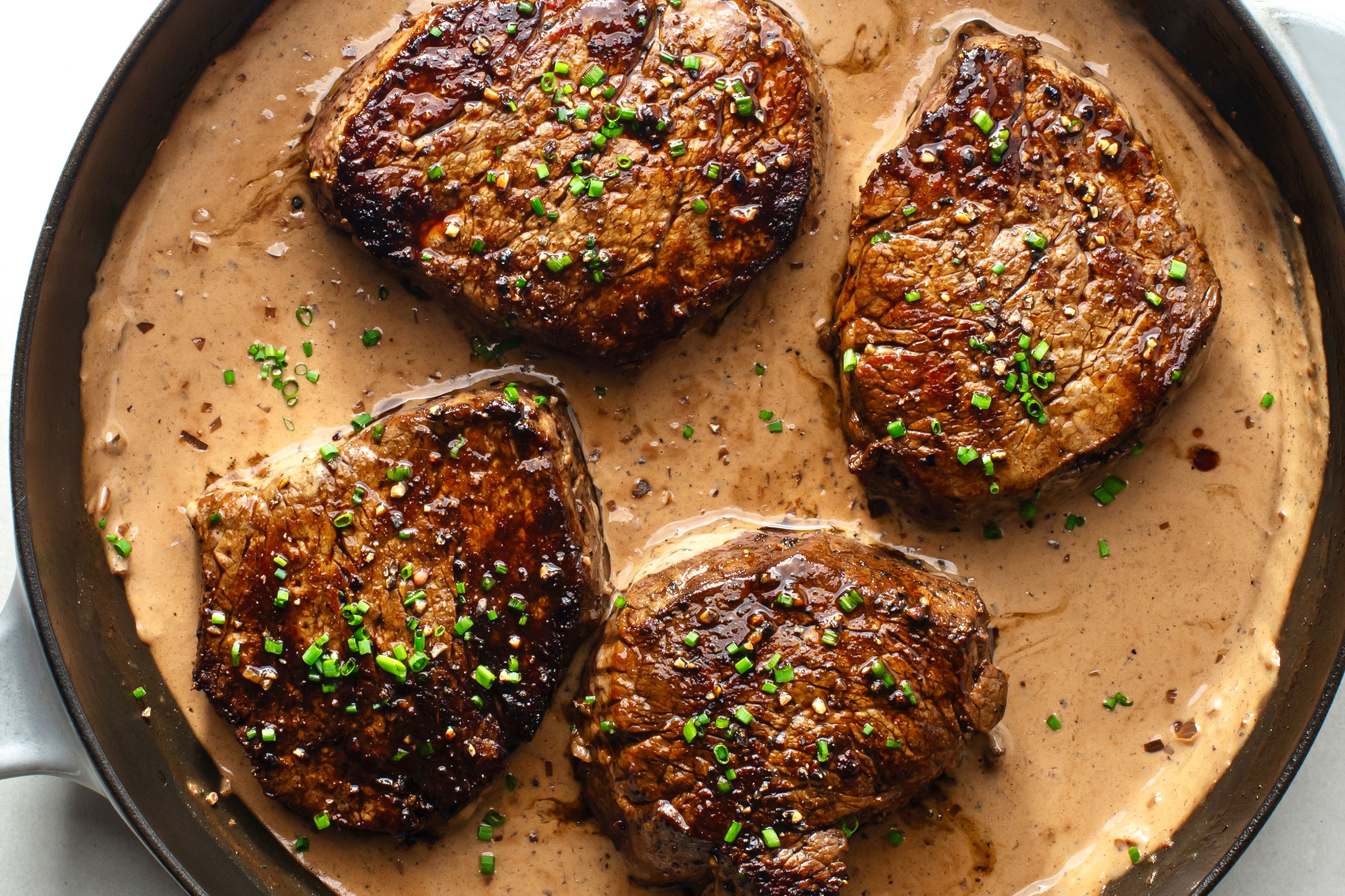 Garlic Mustard Filet Mignon