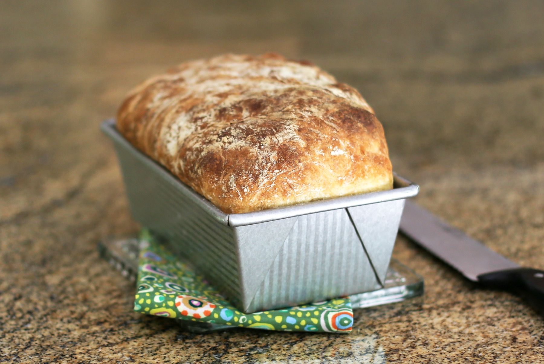 Light and Airy No-Knead Loaf Bread