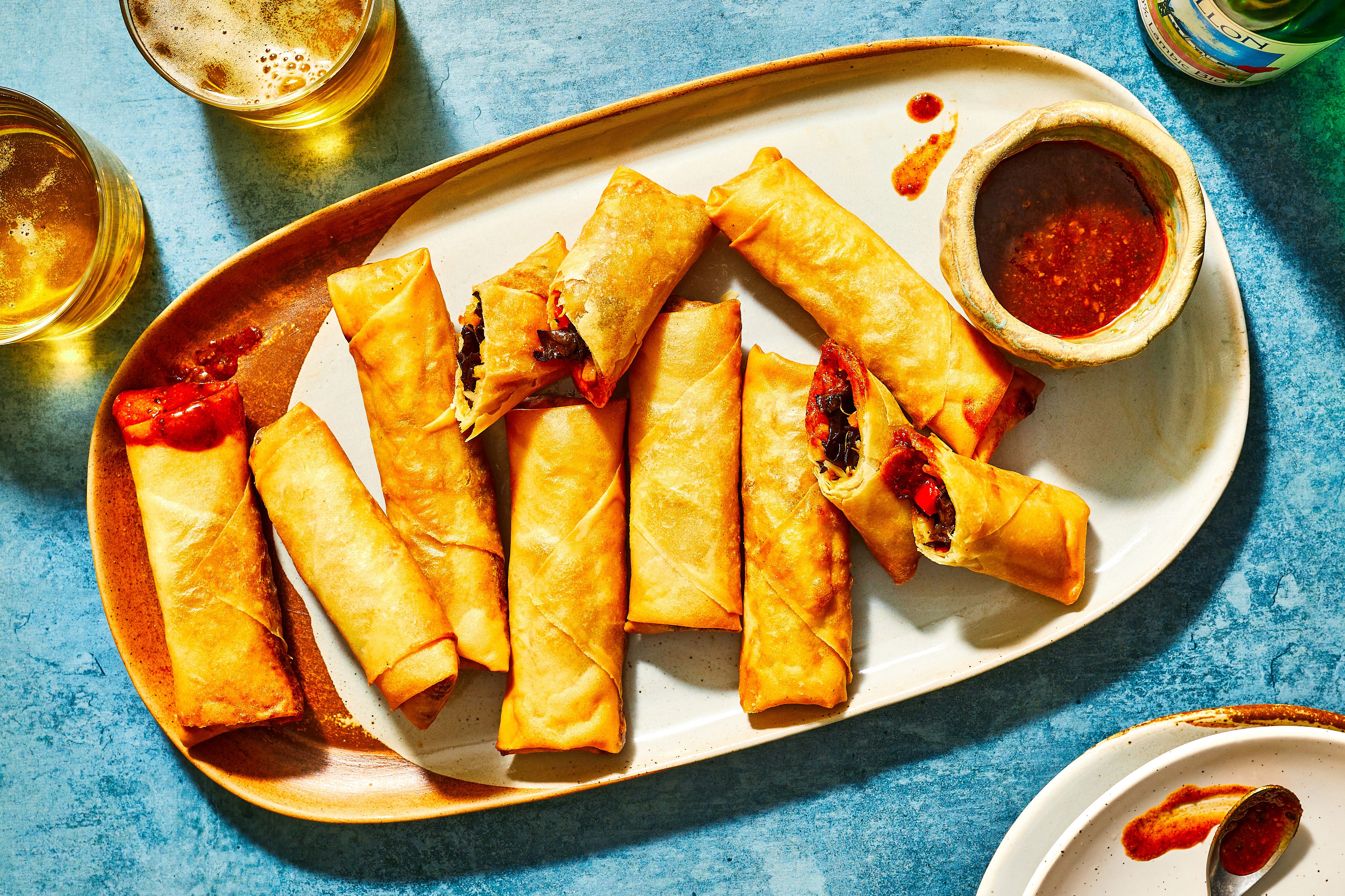 Chinese Vegetable Spring Rolls