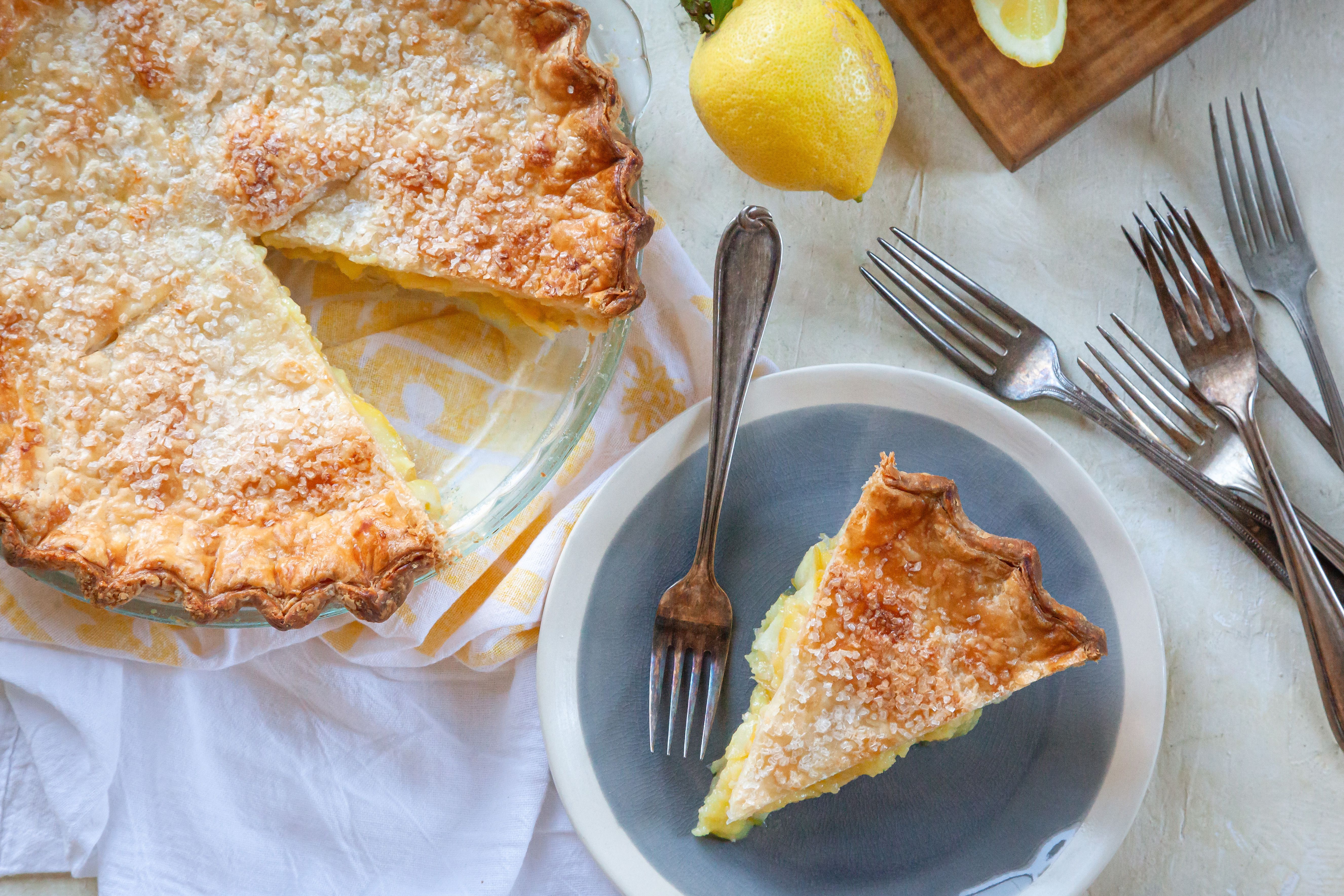 Lemon Shaker Pie