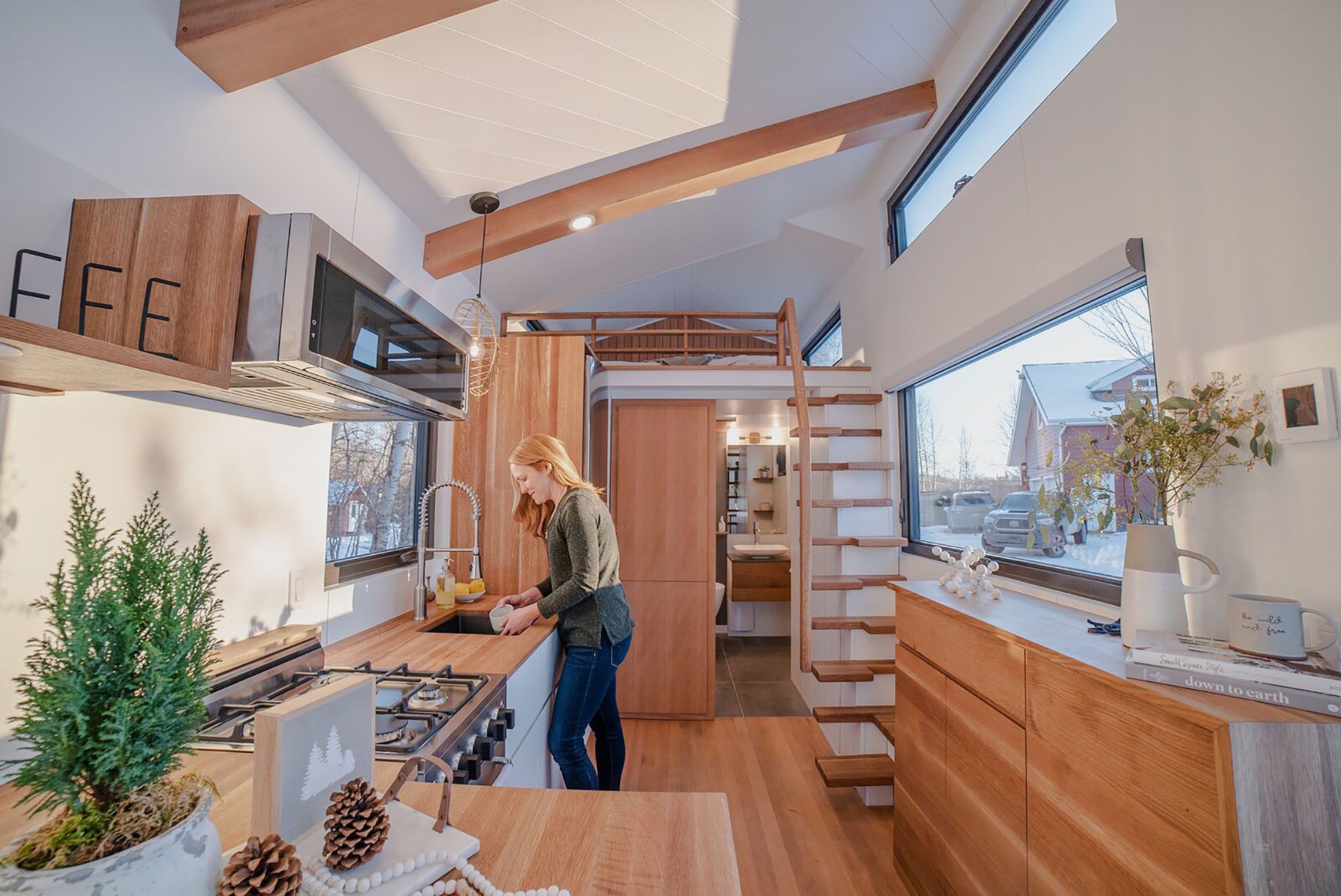 Elegant Tiny House Integrates Some Ingenious Space-Saving Ideas