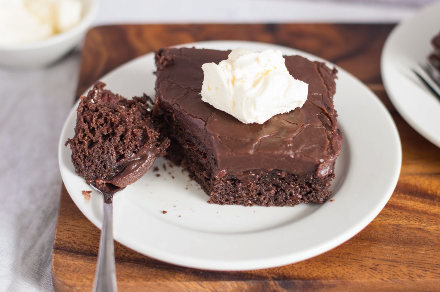 Chocolate Fudge Cherry Cake