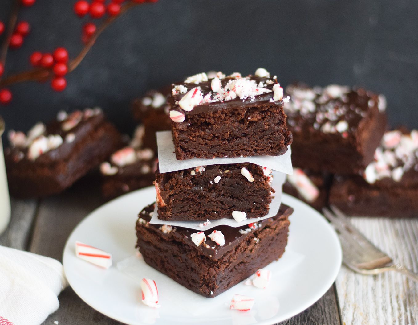 Peppermint Brownies