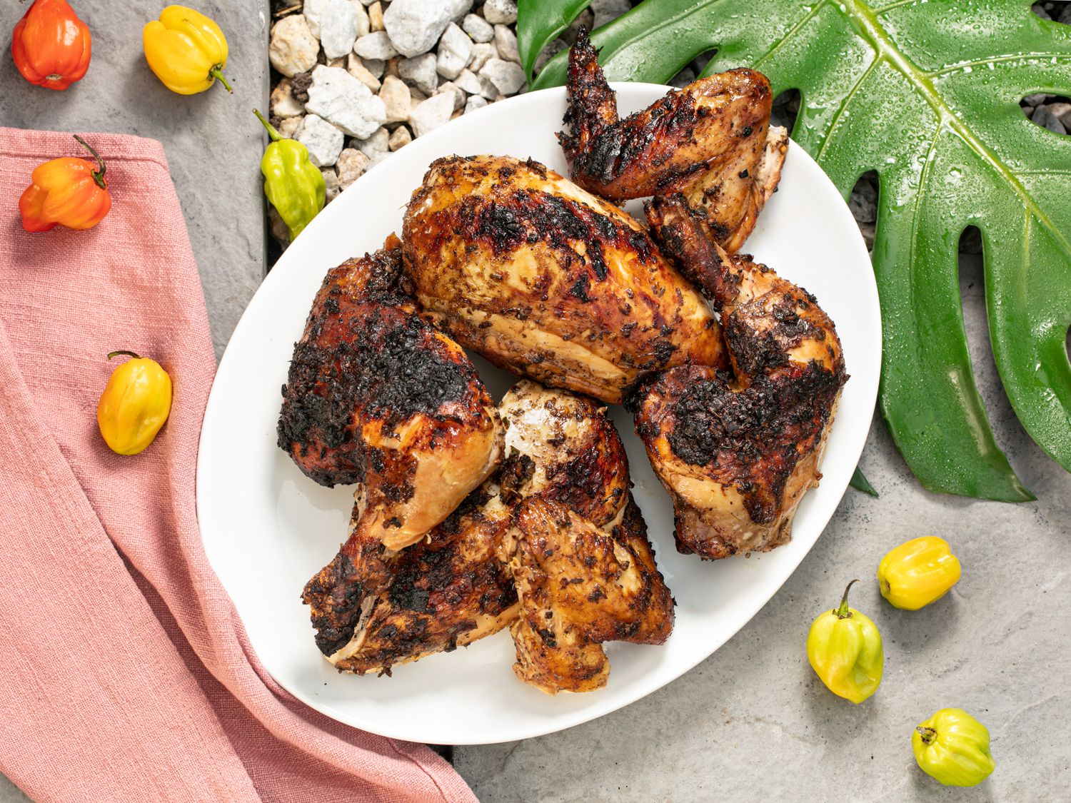 Spicy Grilled Jerk Chicken