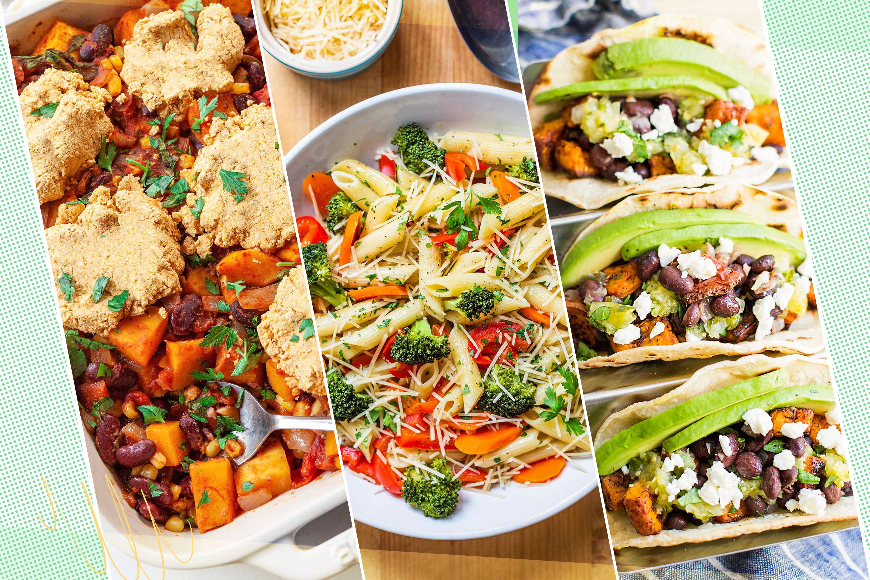 20 Easy Vegetarian Recipes to Make on Busy Weeknights