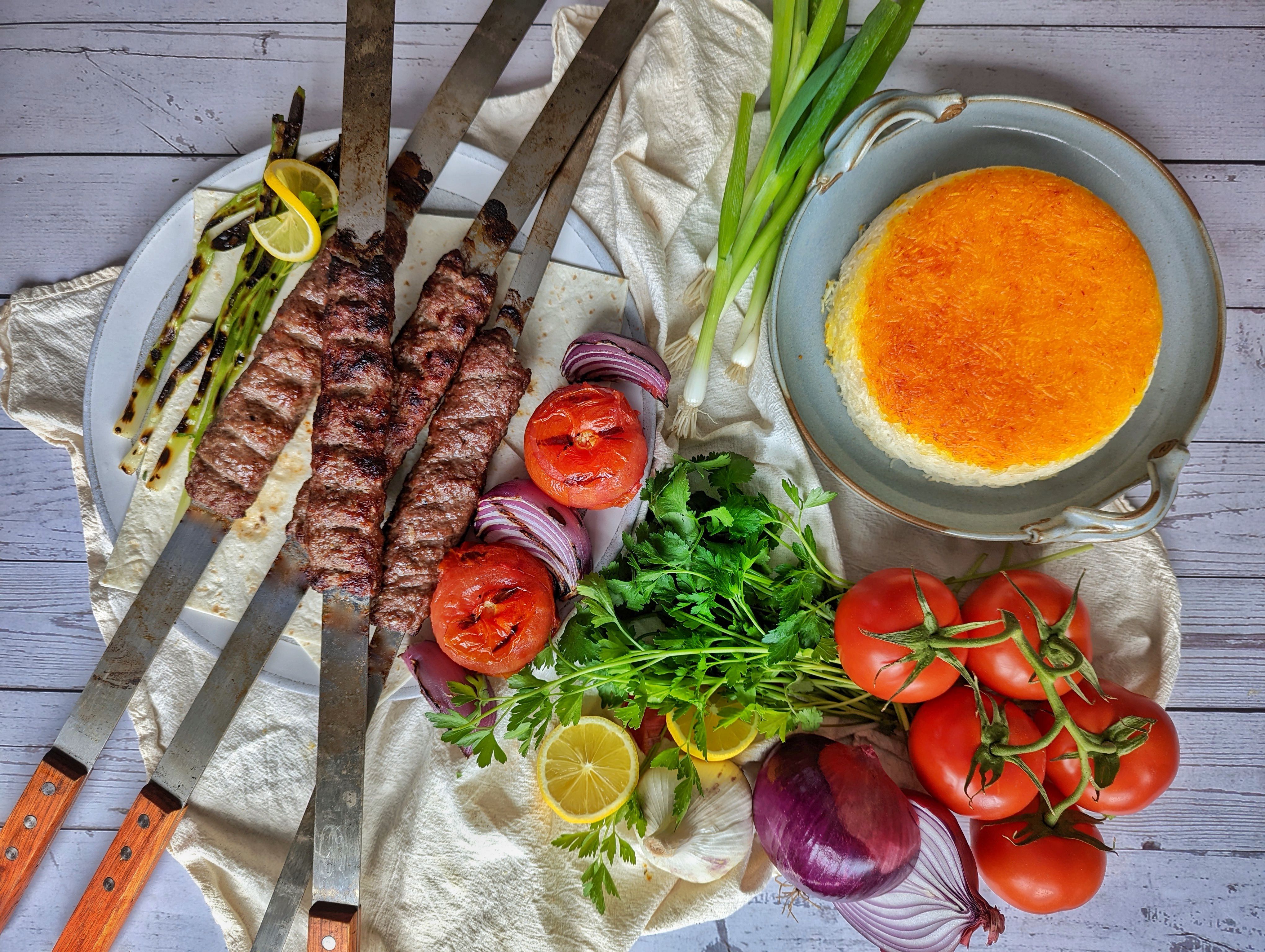 Persian Grilled Kebabs