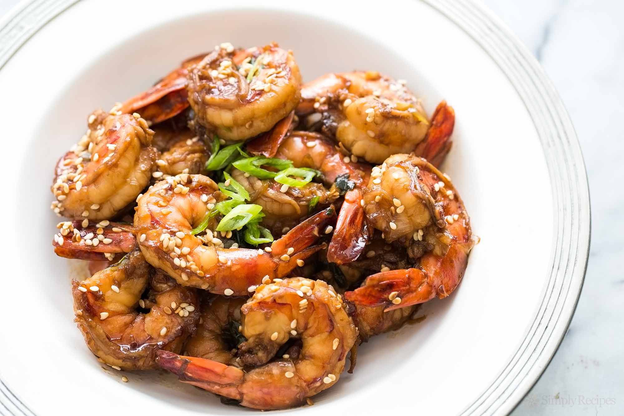 Sesame Garlic Shrimp