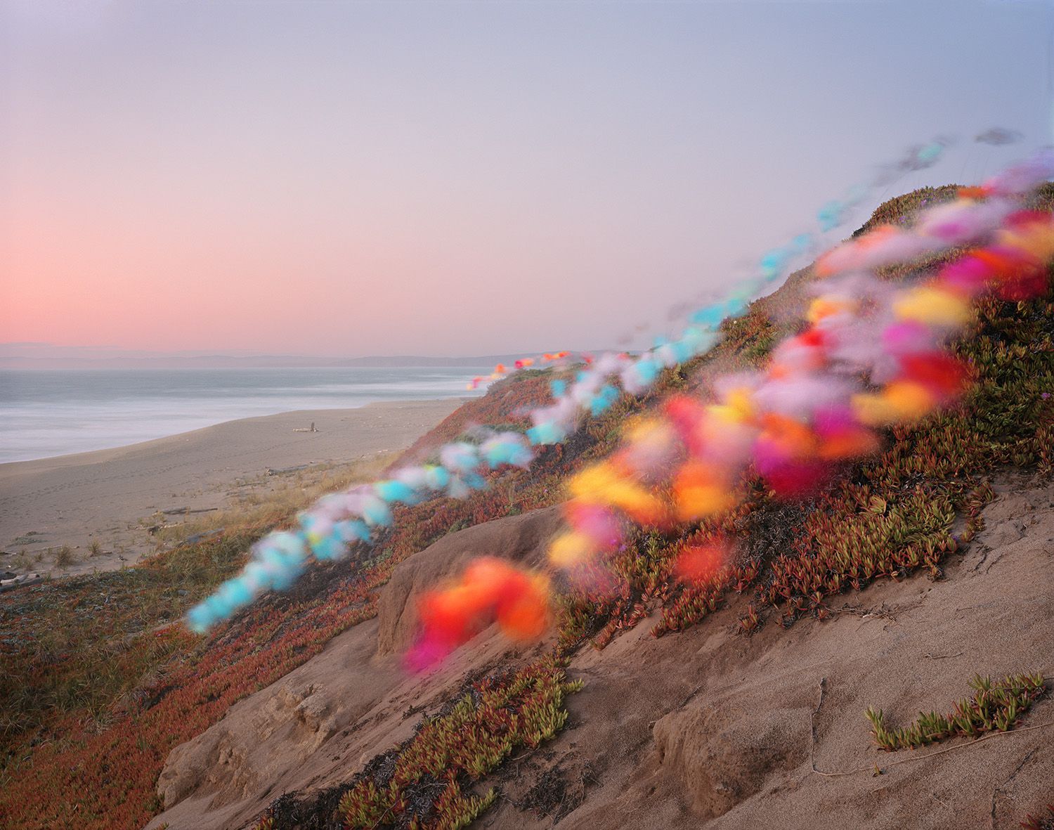 Californian Winds to Create Wildfire-Inspired Images