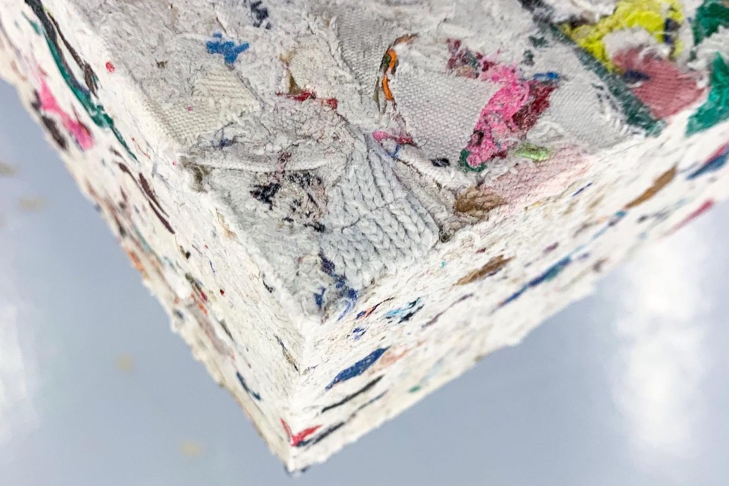 These Eye-Catching Bricks Are Made from Textile Waste