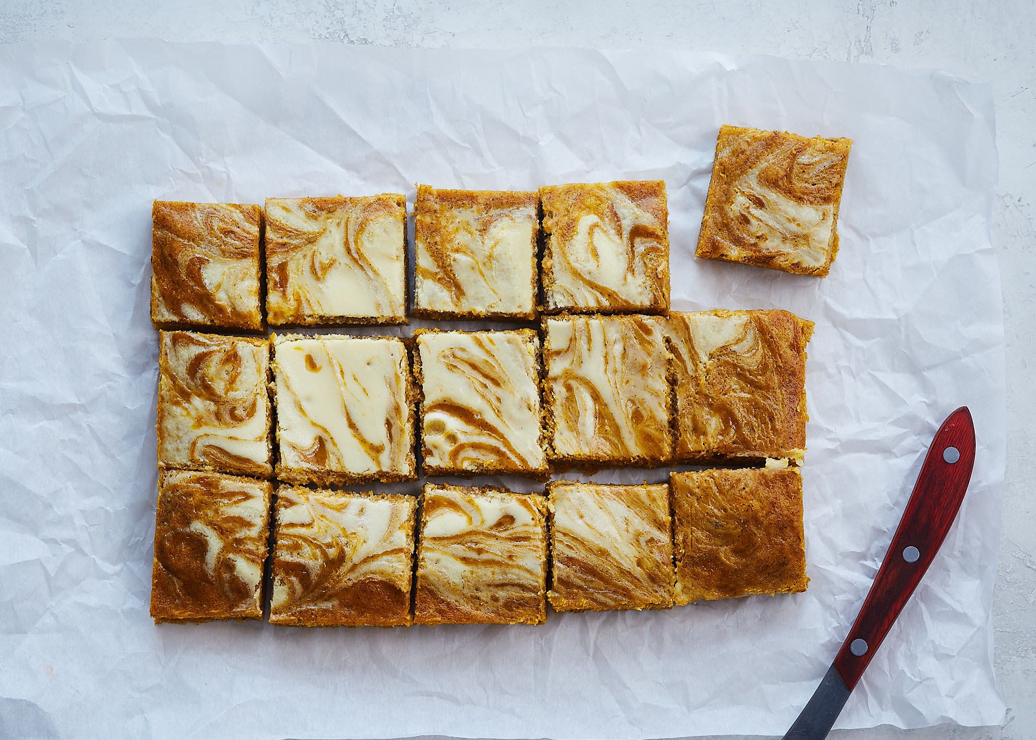 Pumpkin Cream Cheese Brownies