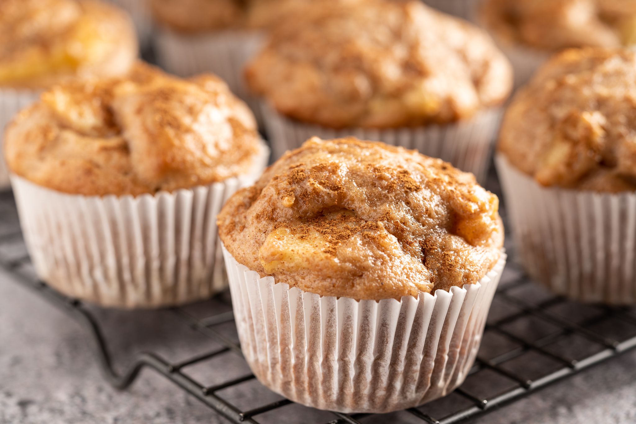 The Easiest Apple Muffins Ever