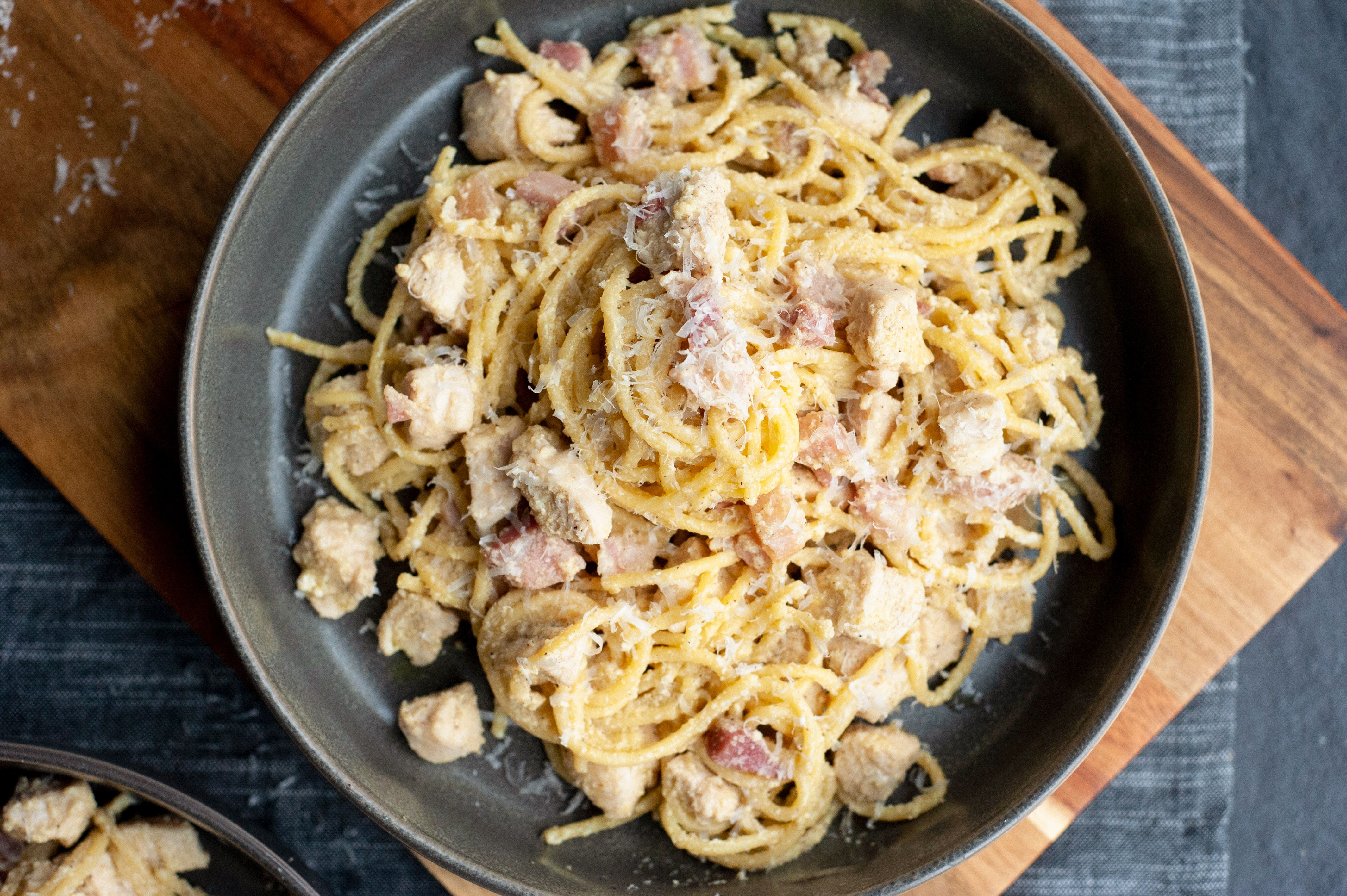 The Ultimate Chicken Carbonara