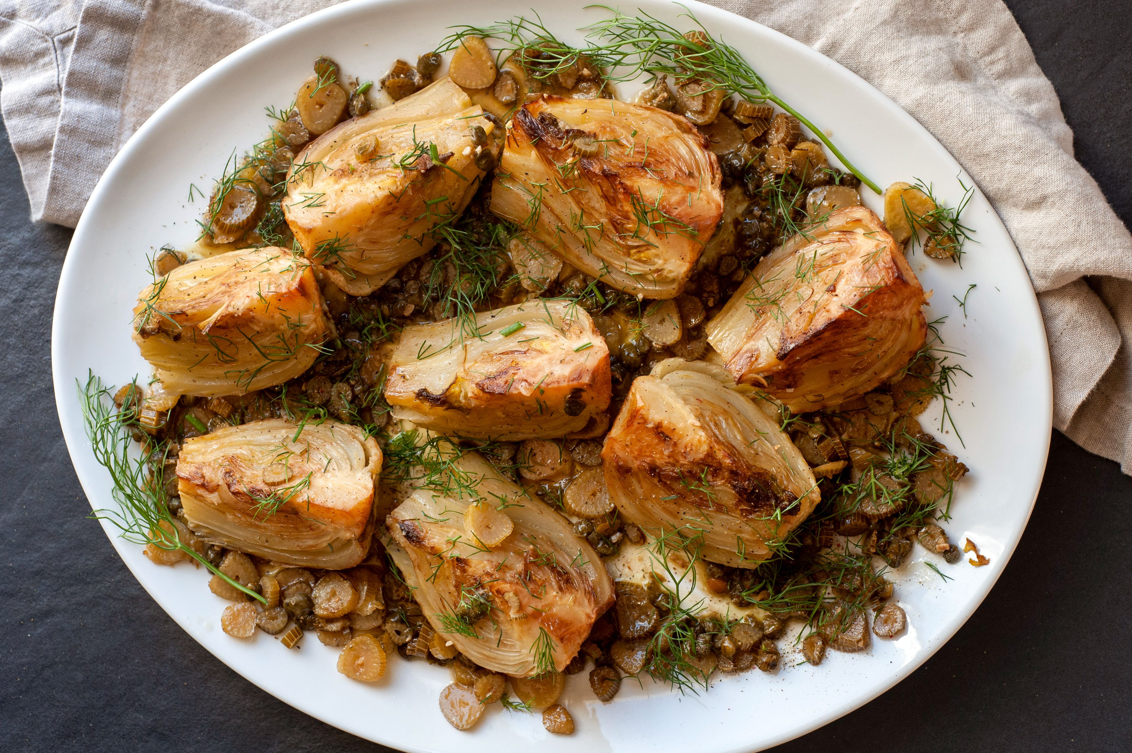 Sautéed Fennel with Fennel Fronds