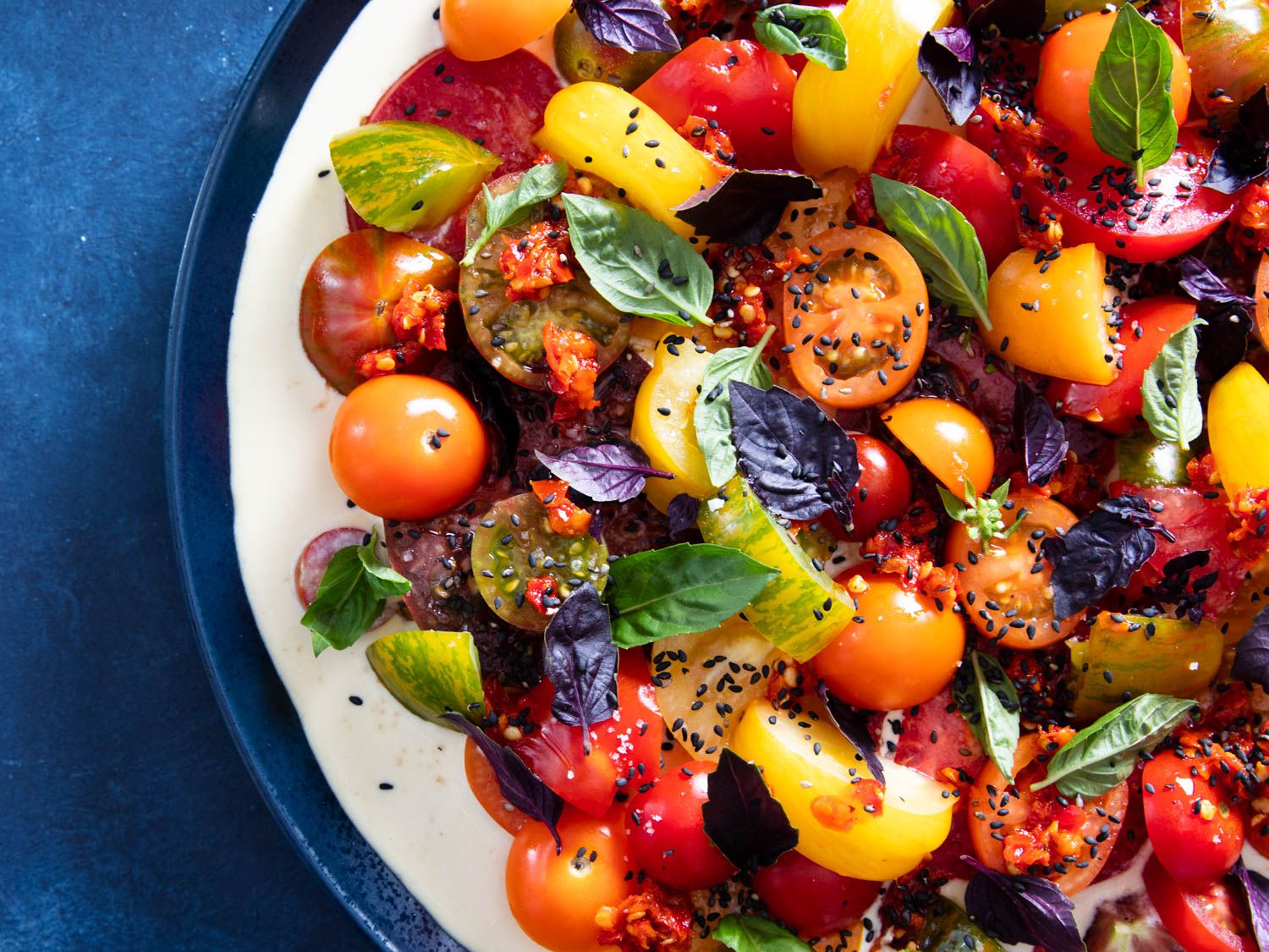 Summer Tomato Tonnato Salad