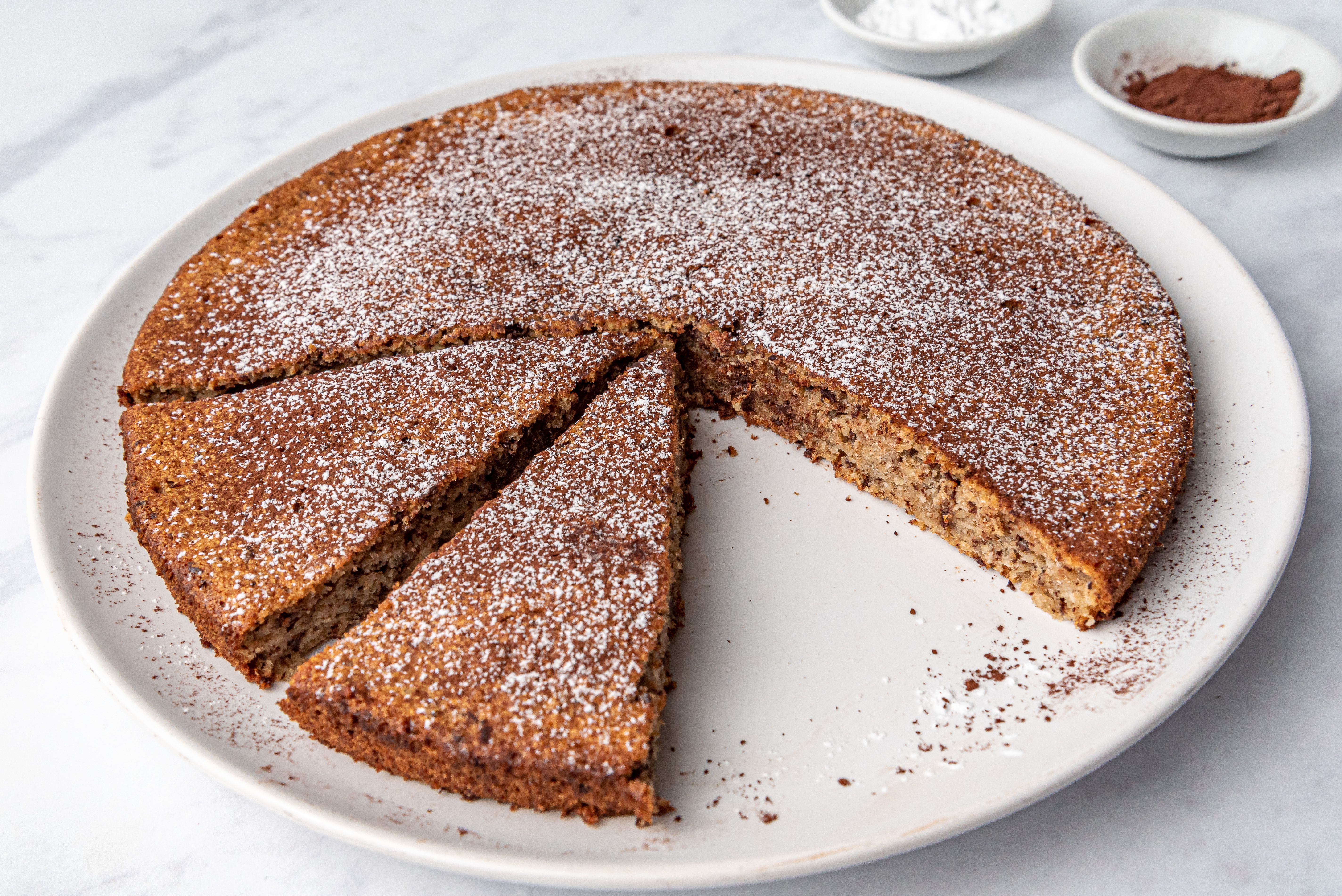 Pastel de Chocolate y Almendras