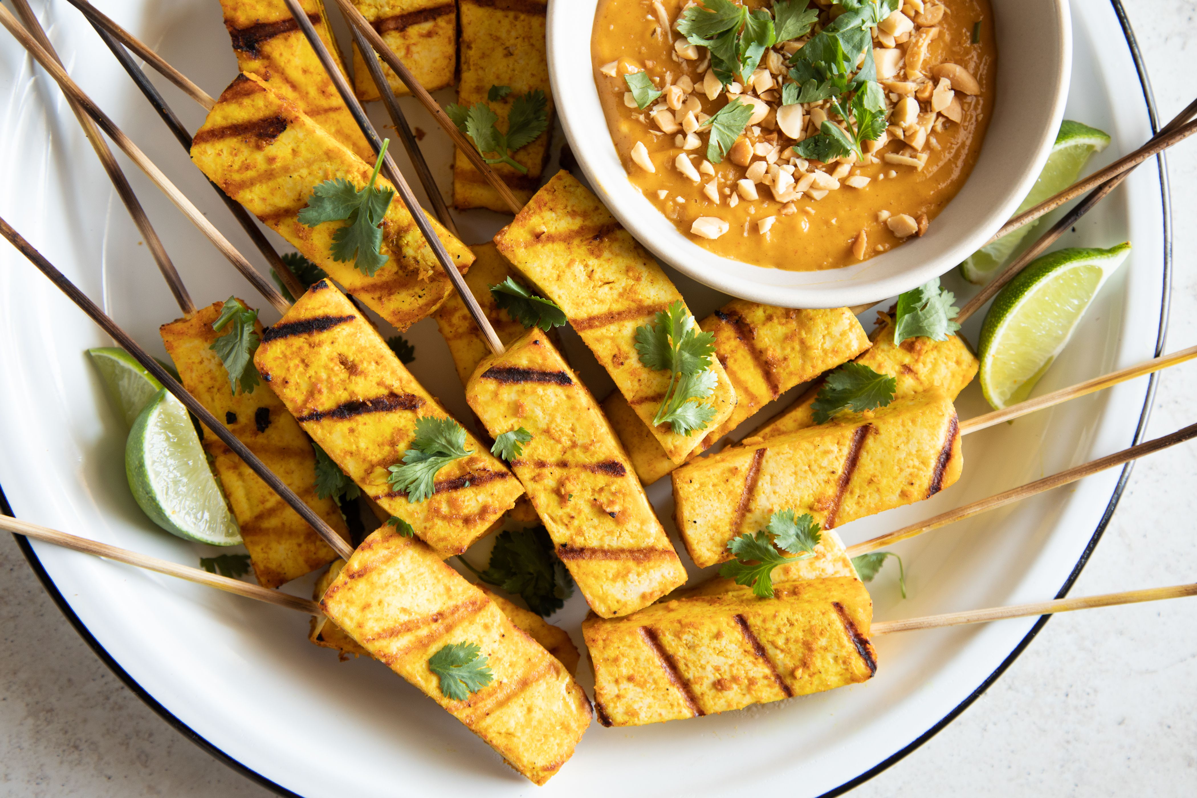 Grilled Tofu Satay