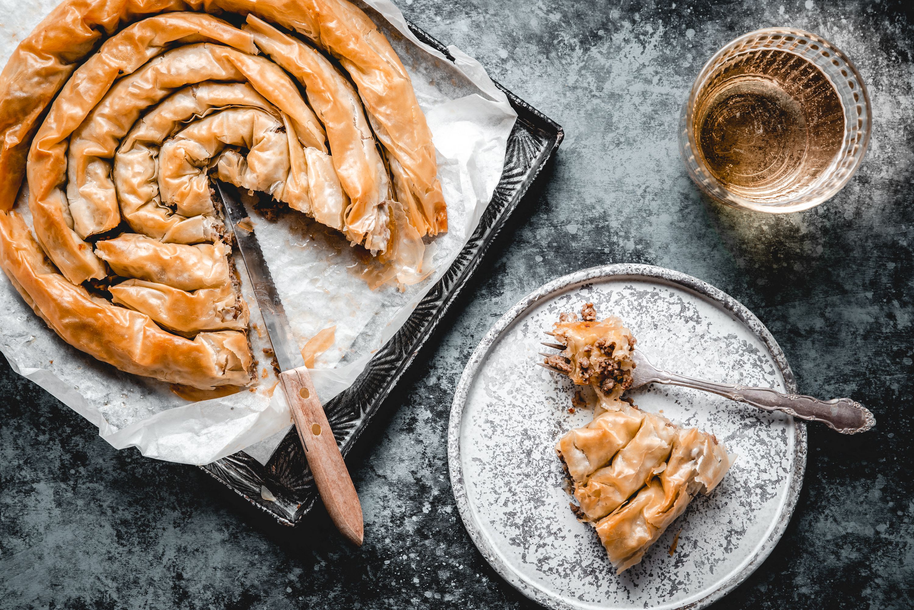 Traditional Rolled Burek