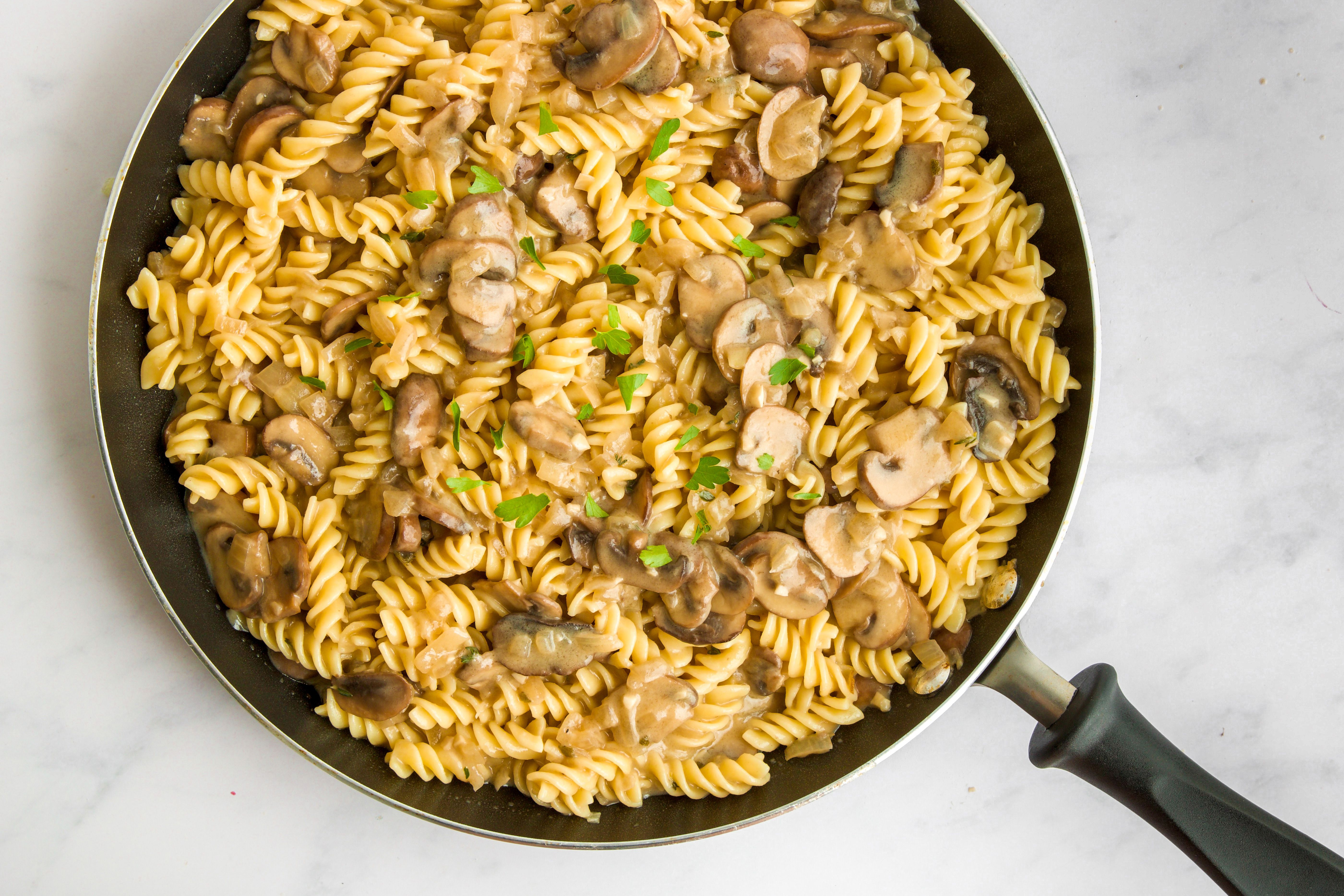 Vegan Mushroom Stroganoff