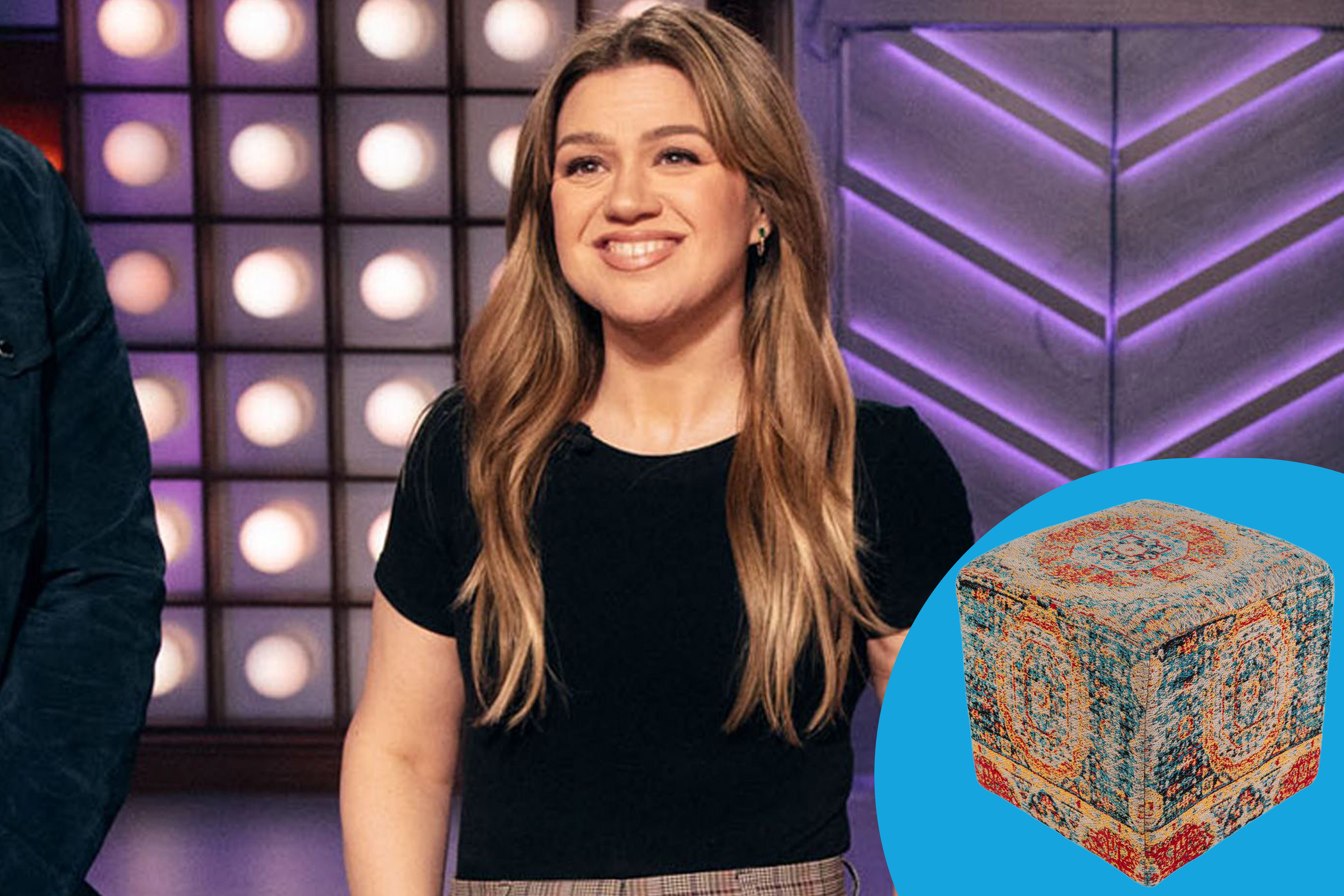 Kelly Clarkson’s Ottoman Is Selling Out — Hurry and Snag One While It’s 69% Off
