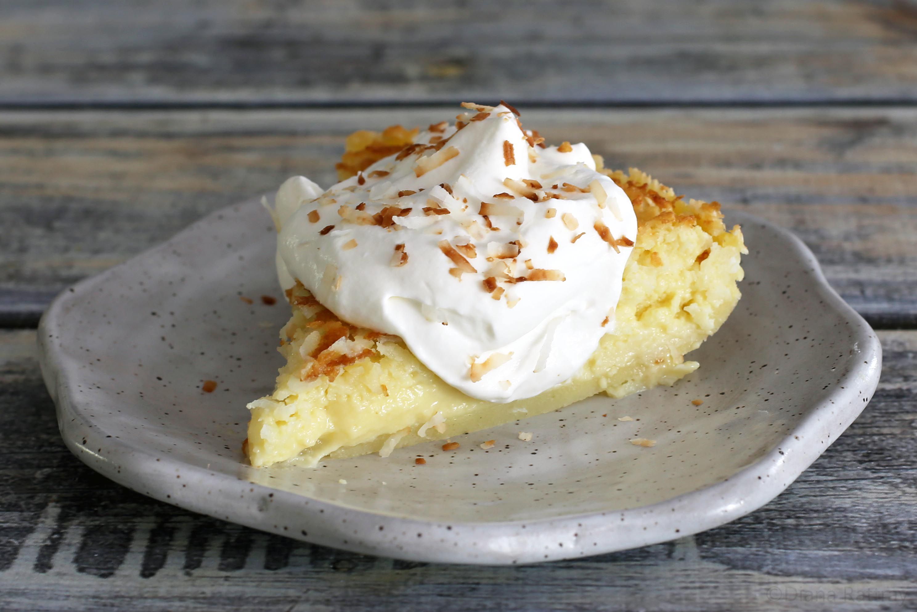 Coconut Custard Pie