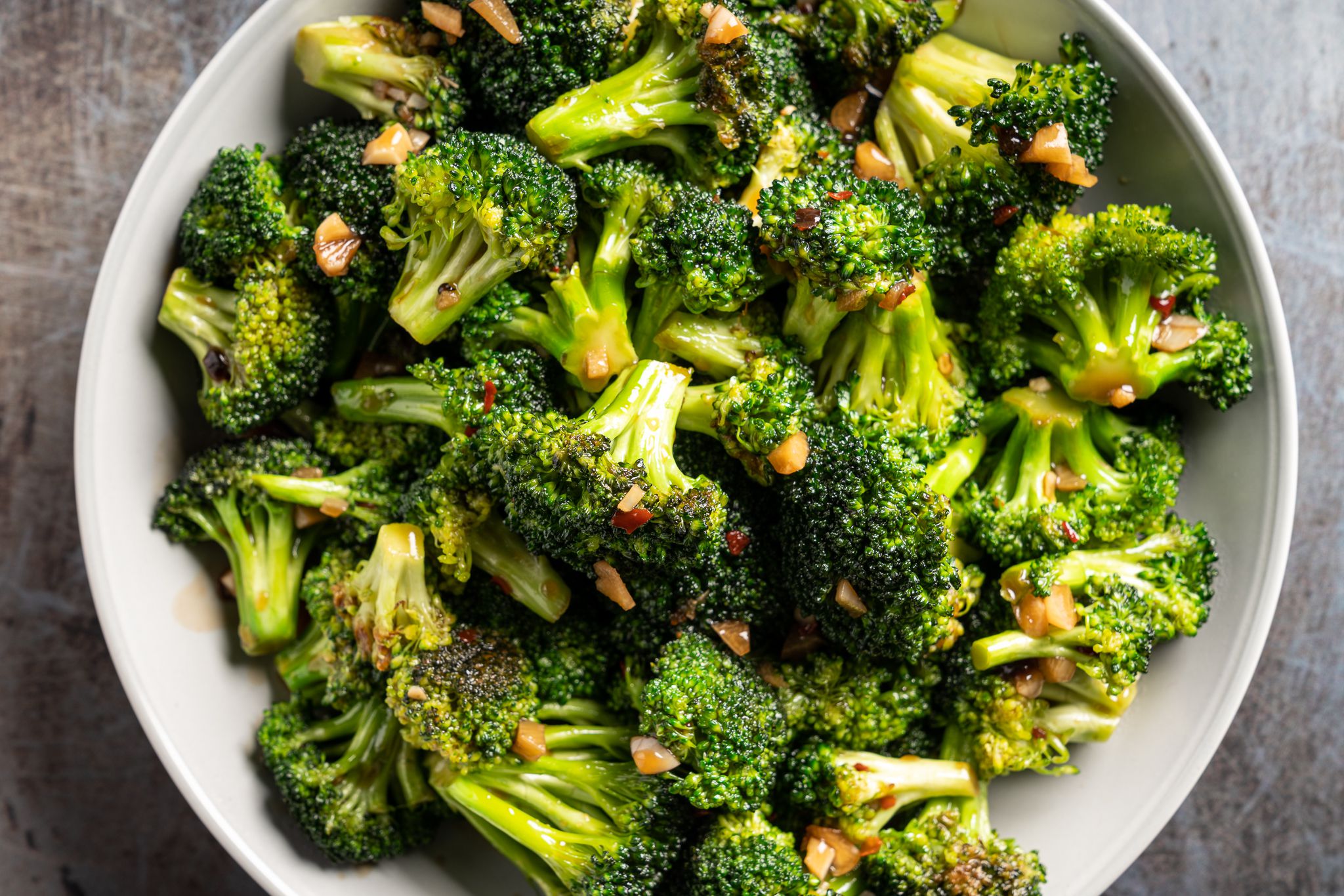 Broccoli in Sweet Garlic Sauce