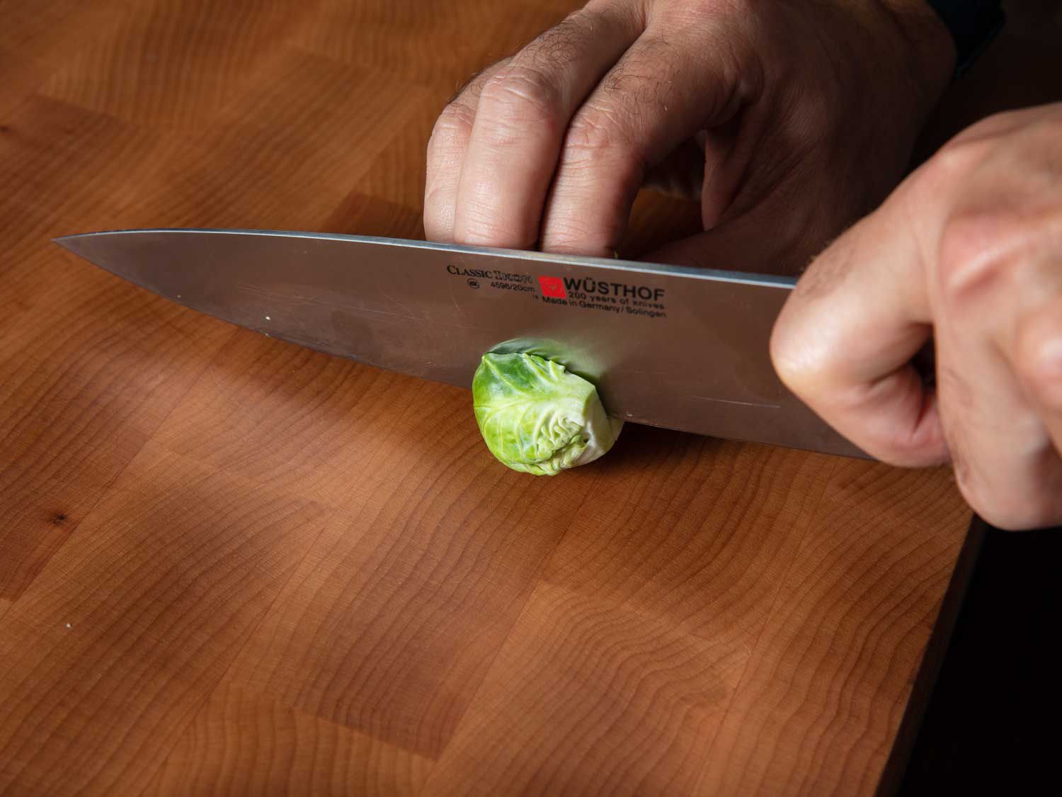How to Trim and Cut Brussels Sprouts