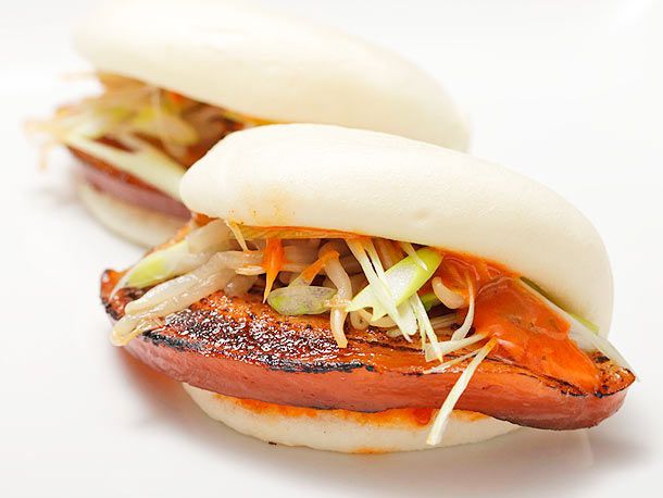 Pork Belly Buns with Spicy Mayo