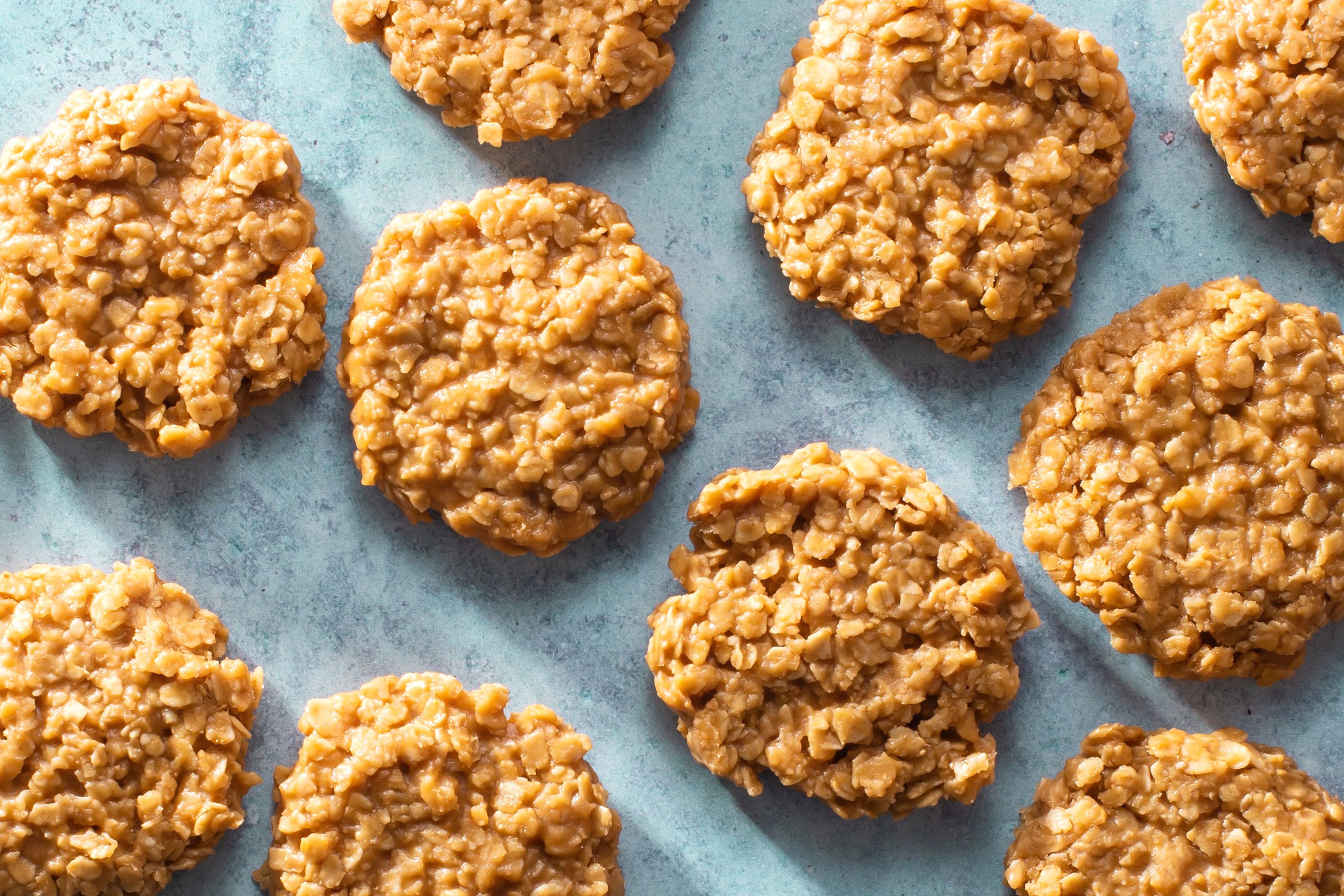 10-Minute No-Bake Peanut Butter Cookies