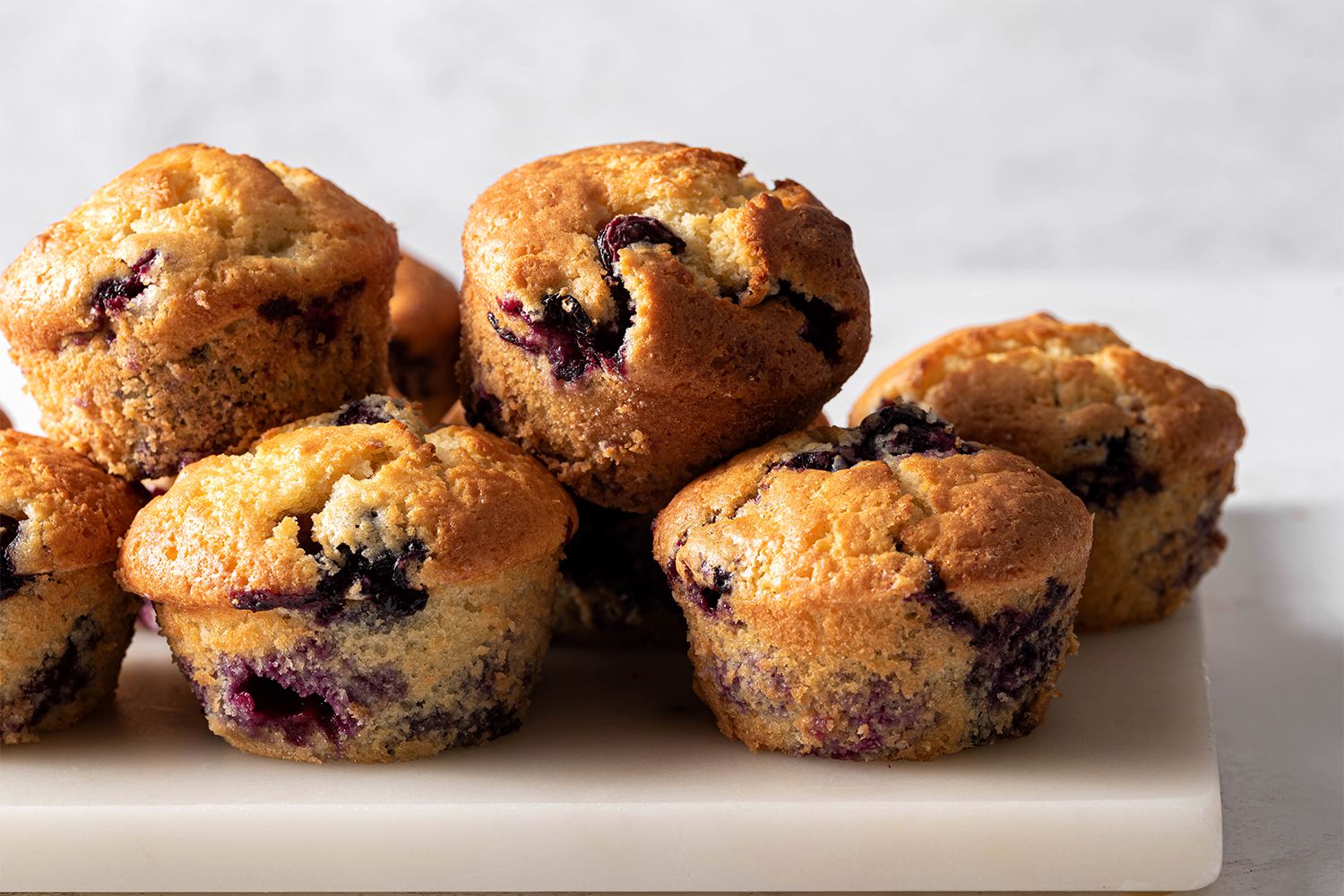 The Most Simple Blueberry Muffins