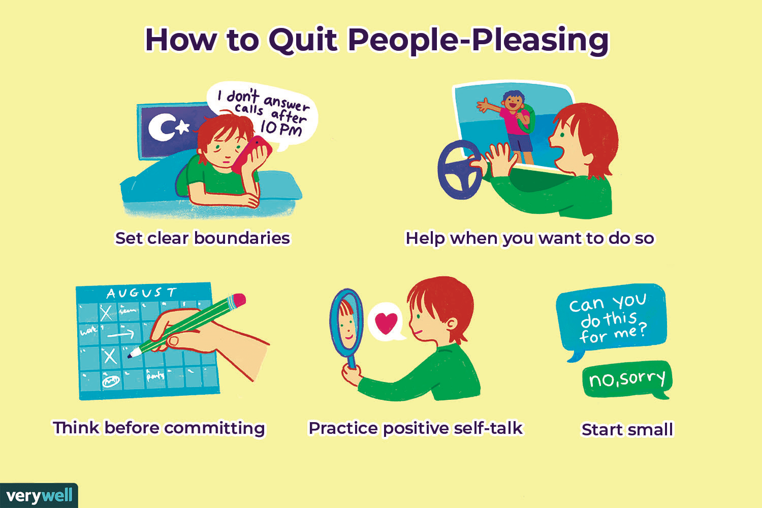 5 ways to quit people-pleasing