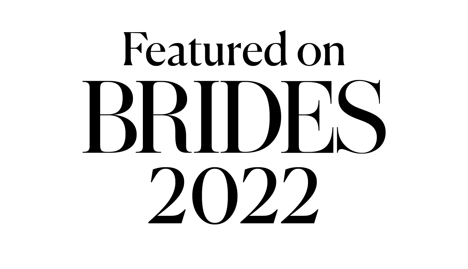 Brides Featured Wedding Badge